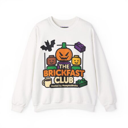 Limited Edition Brickfast Club Halloween Crewneck Sweatshirt designed by LoganBrickz