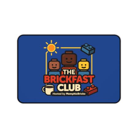The Brickfast Club Desk Mat designed by LoganBrickz