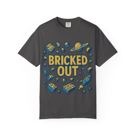 Bricked Out Graphic T-Shirt — Space Lego Builder Tee