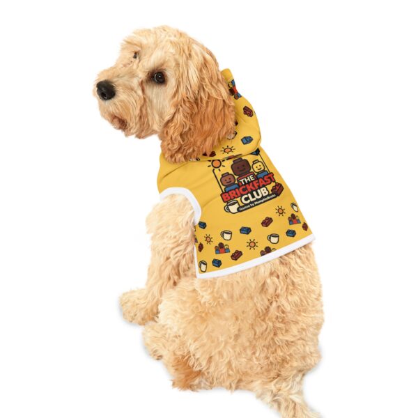 The Brickfast Club Pattern Pet Hoodie by LoganBrickz