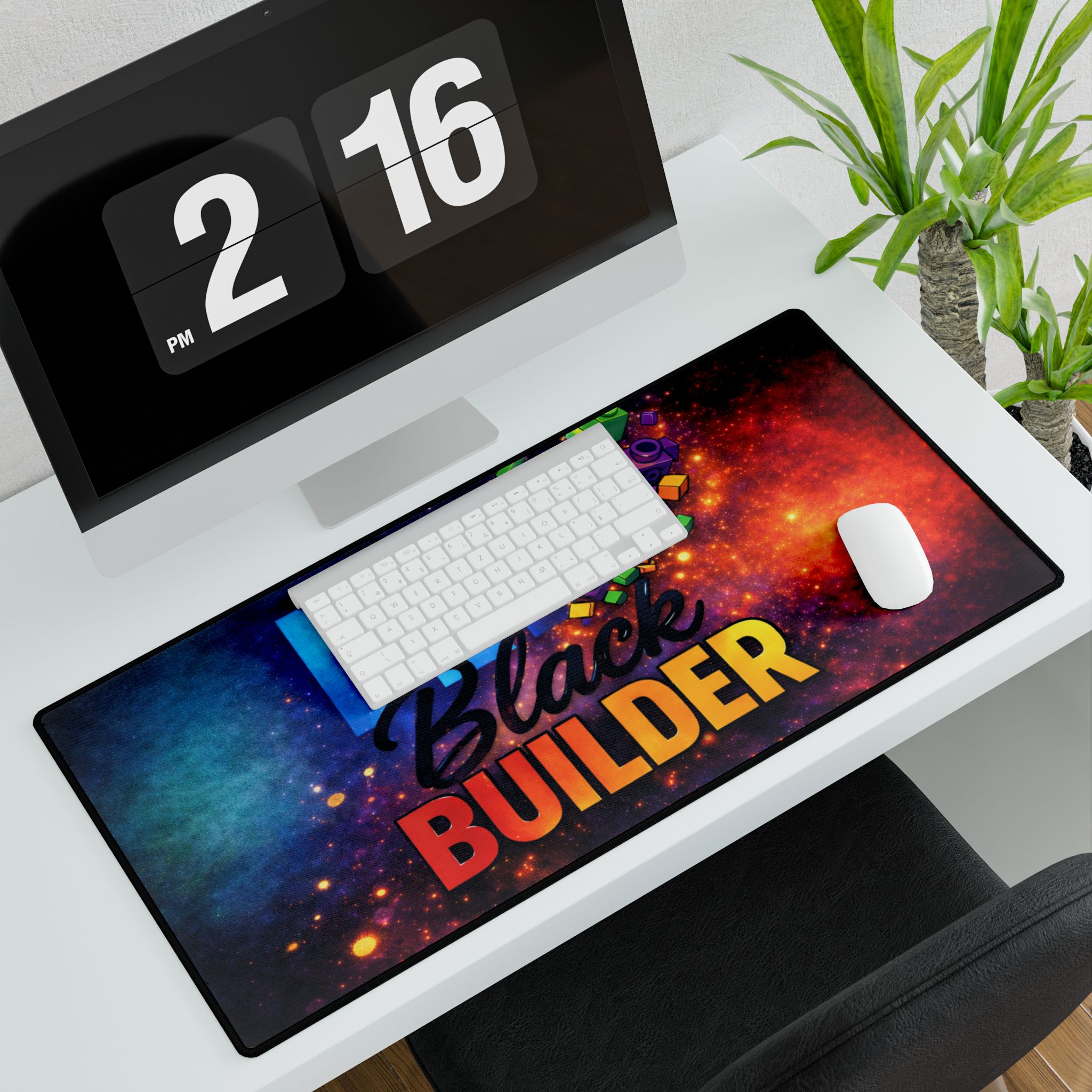 Fly Black Builder Desk Mat - Image 3