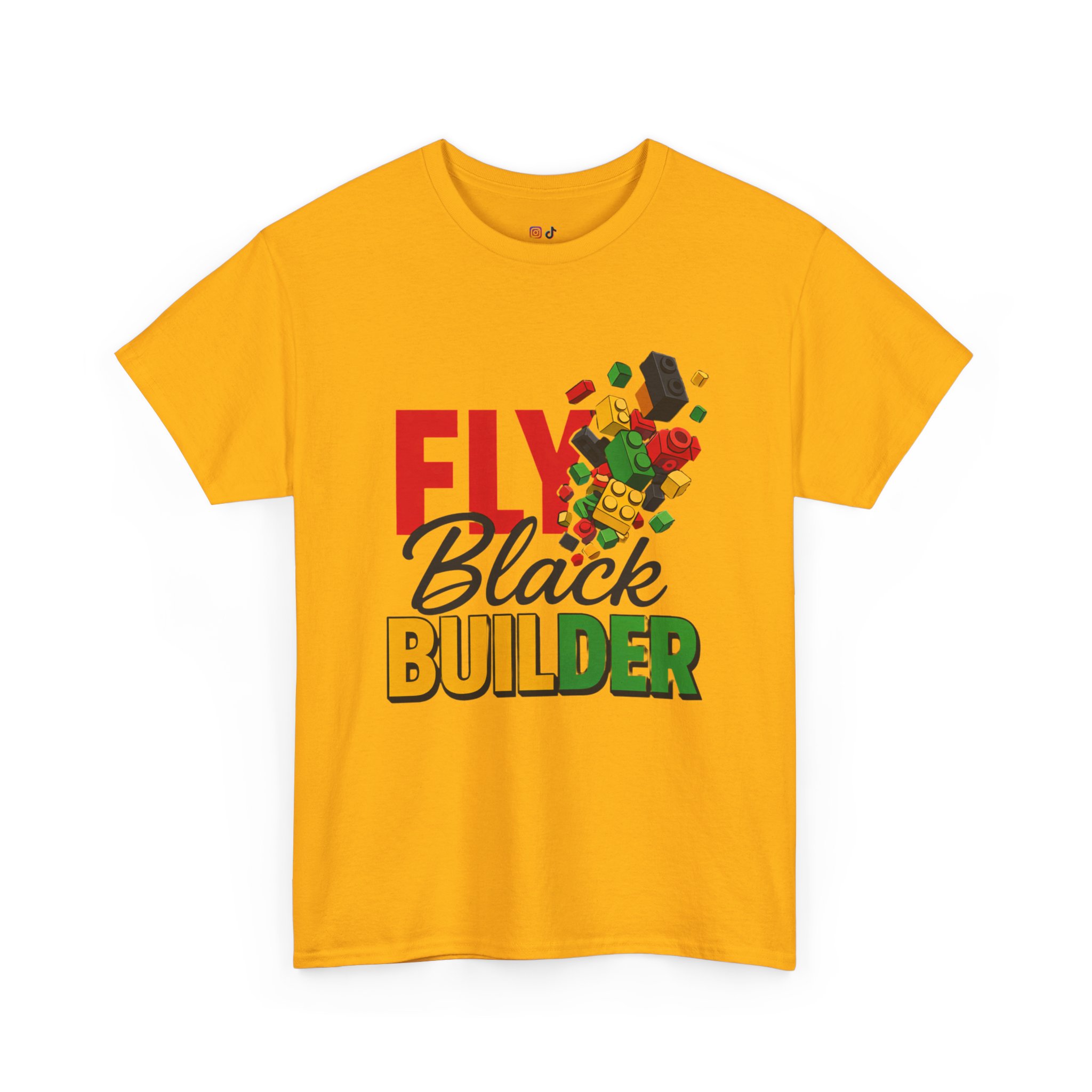 Fly Black Builder Black History Edition T-Shirt - Image 22