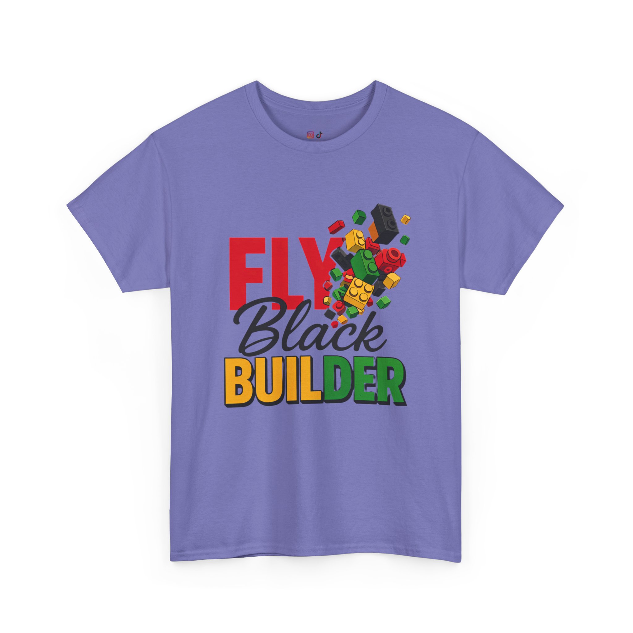 Fly Black Builder Black History Edition T-Shirt - Image 42