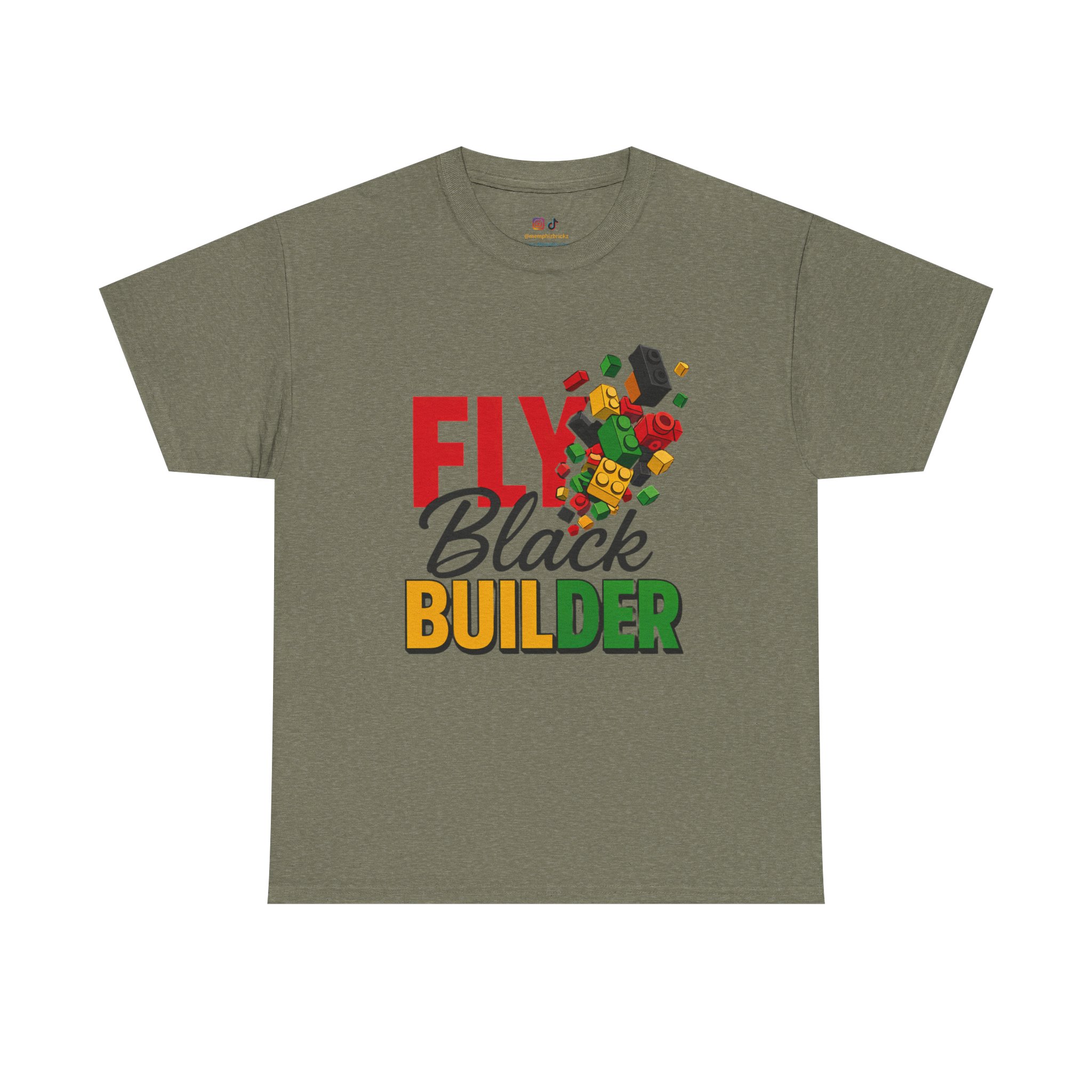 Fly Black Builder Black History Edition T-Shirt - Image 31