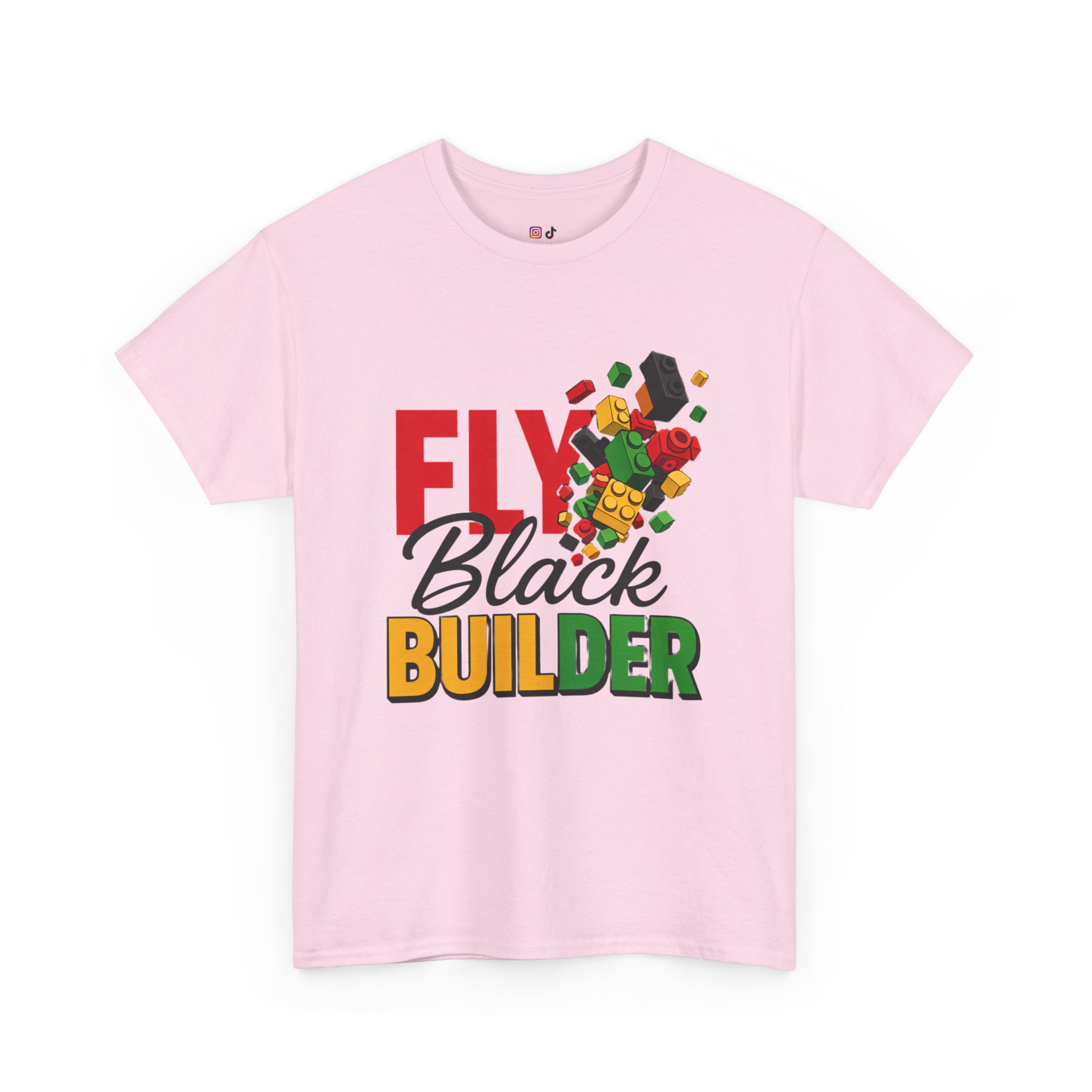 Fly Black Builder Black History Edition T-Shirt - Image 47