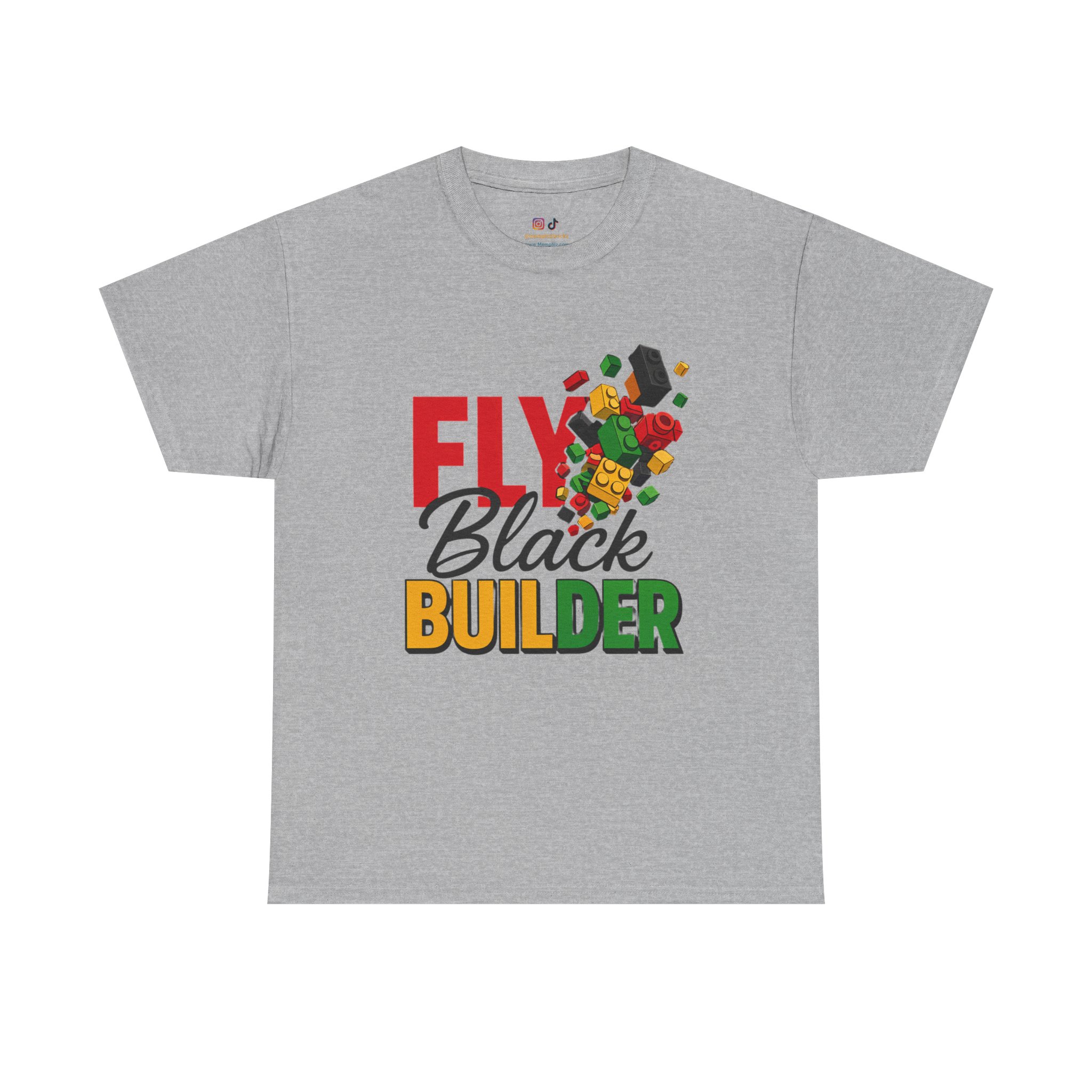 Fly Black Builder Black History Edition T-Shirt - Image 16