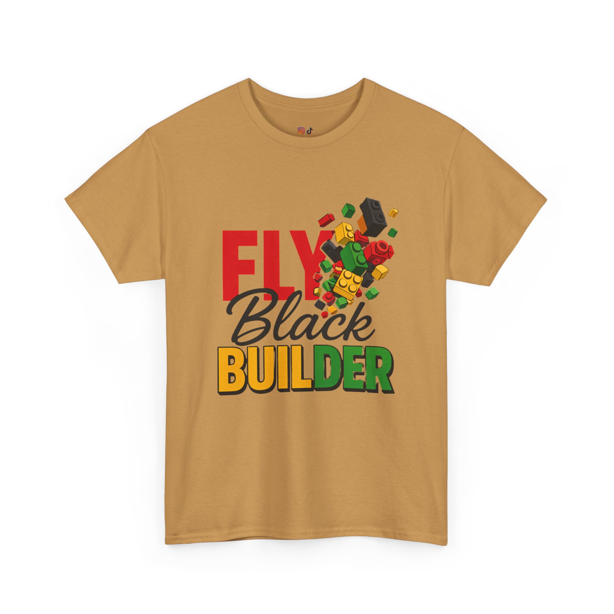 Fly Black Builder Black History Edition T-Shirt - Image 27