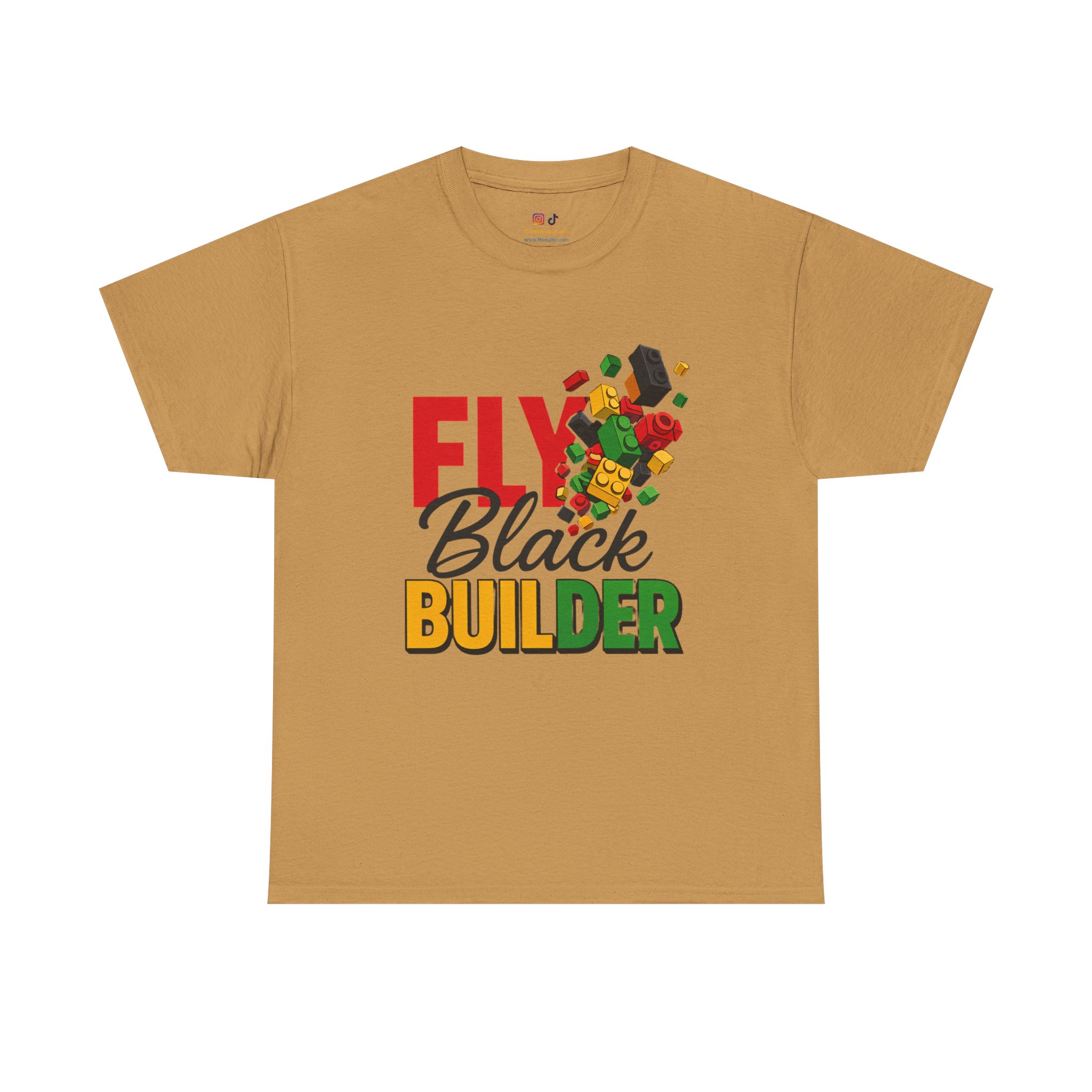 Fly Black Builder Black History Edition T-Shirt - Image 21