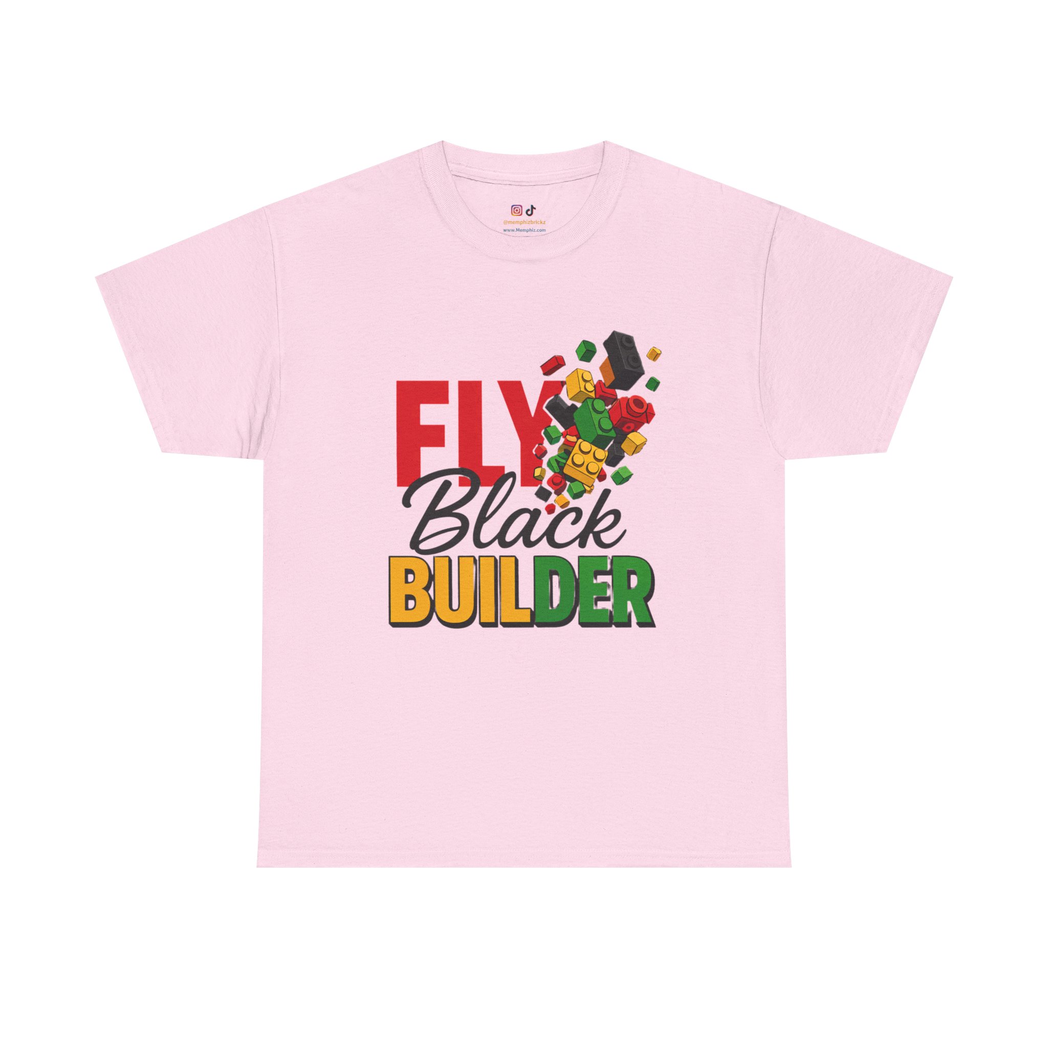 Fly Black Builder Black History Edition T-Shirt - Image 37