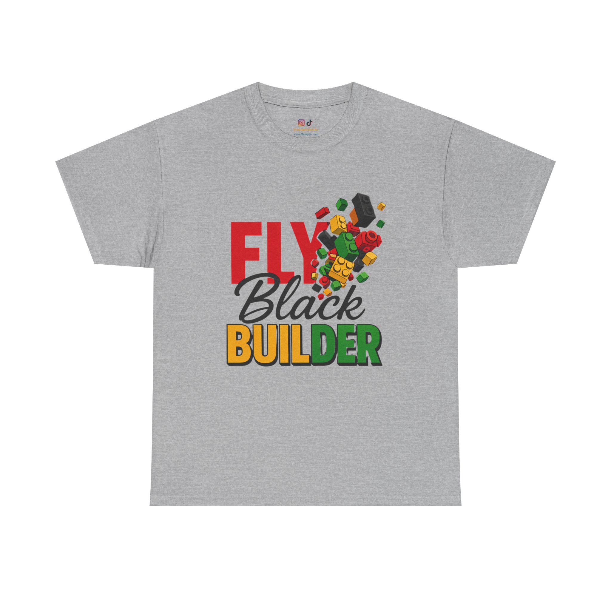 Fly Black Builder Black History Edition T-Shirt - Image 13