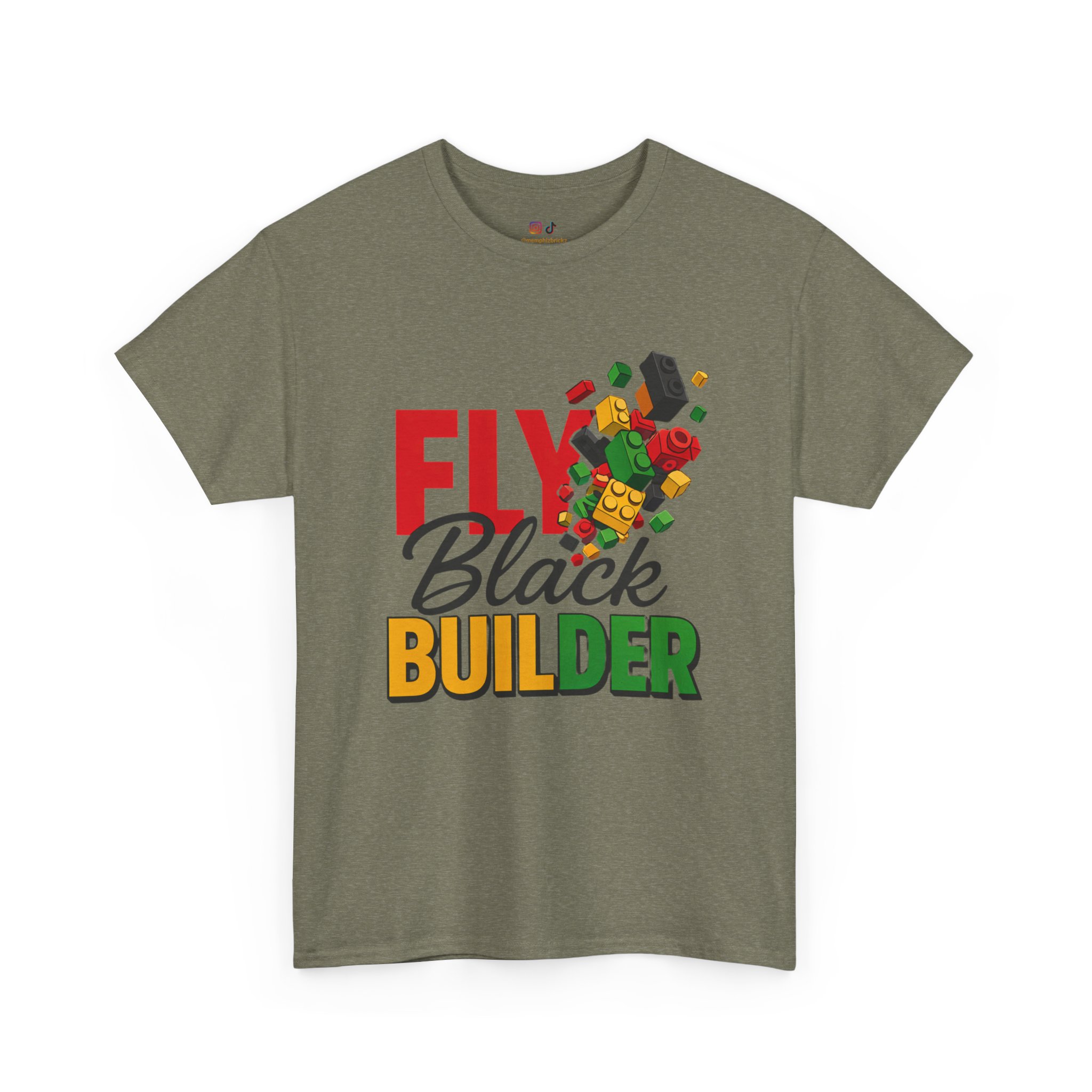 Fly Black Builder Black History Edition T-Shirt - Image 26