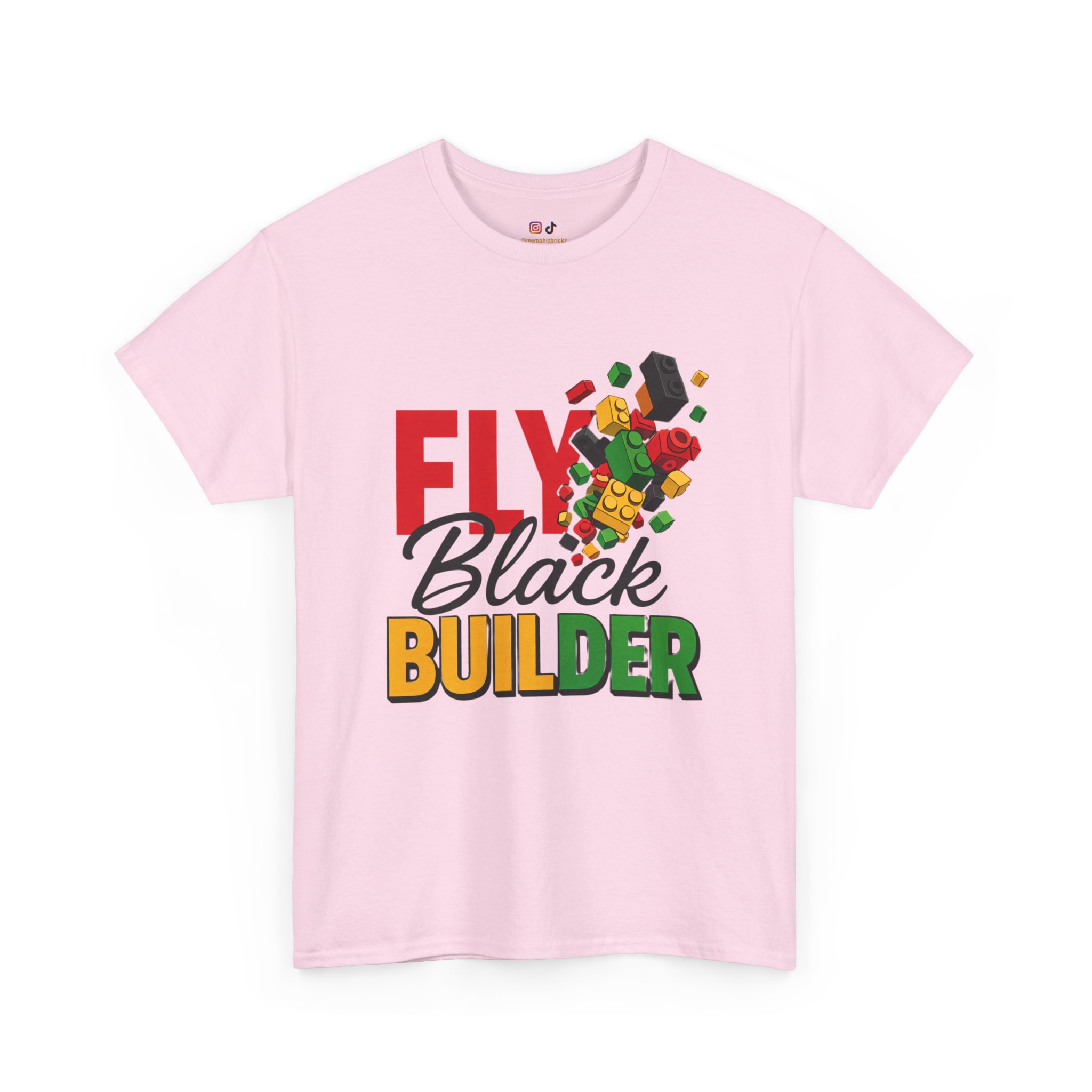 Fly Black Builder Black History Edition T-Shirt - Image 38