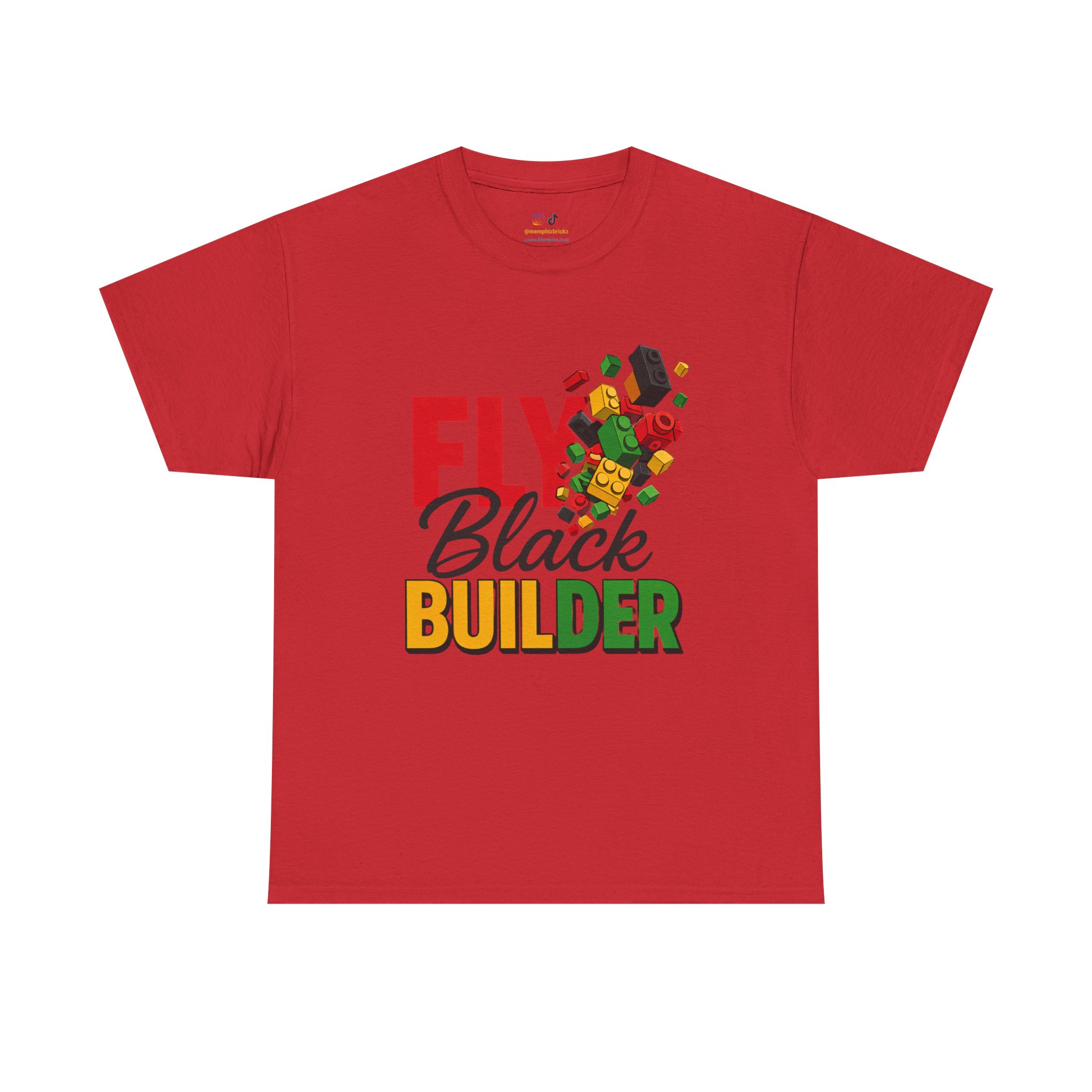 Fly Black Builder Black History Edition T-Shirt - Image 44
