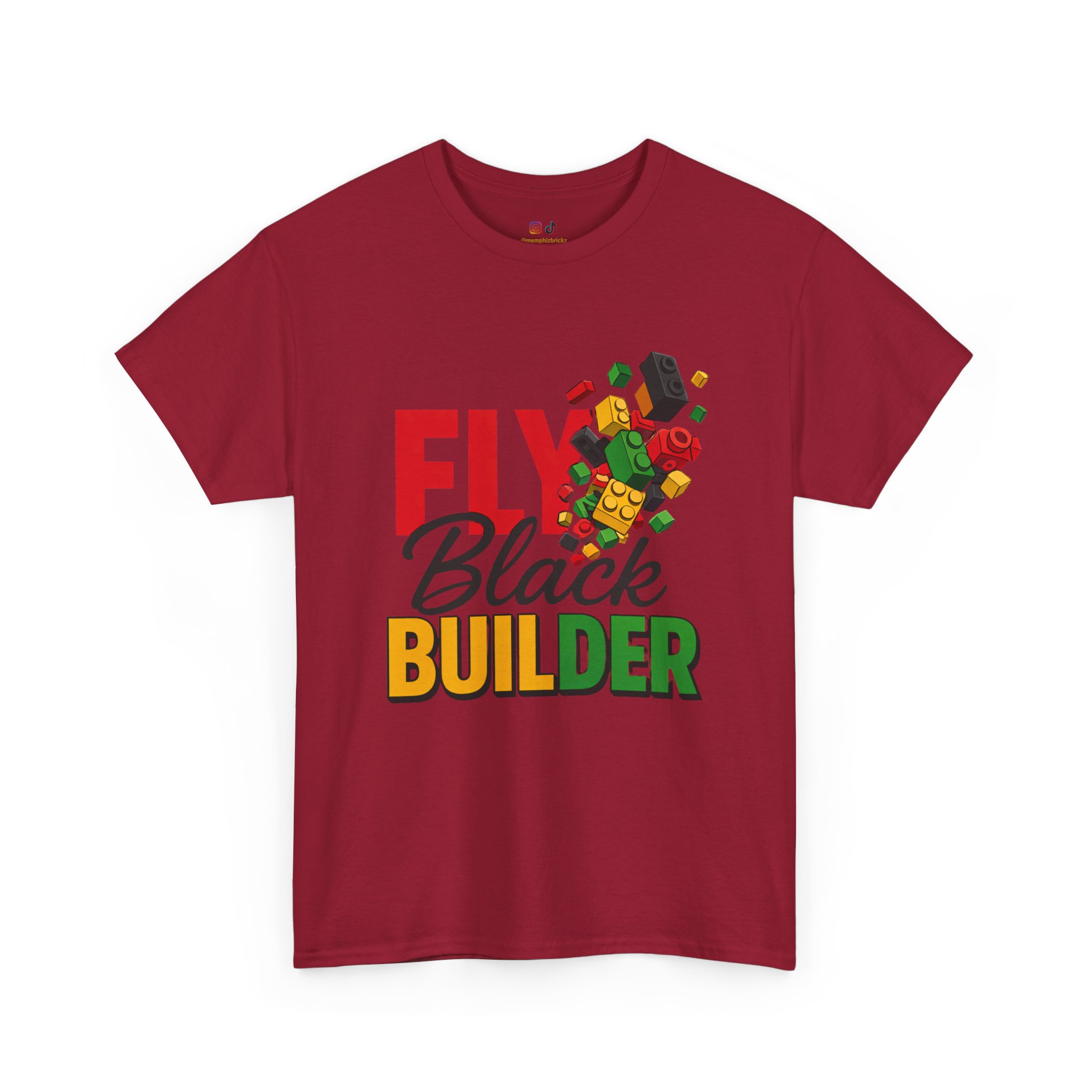 Fly Black Builder Black History Edition T-Shirt - Image 50