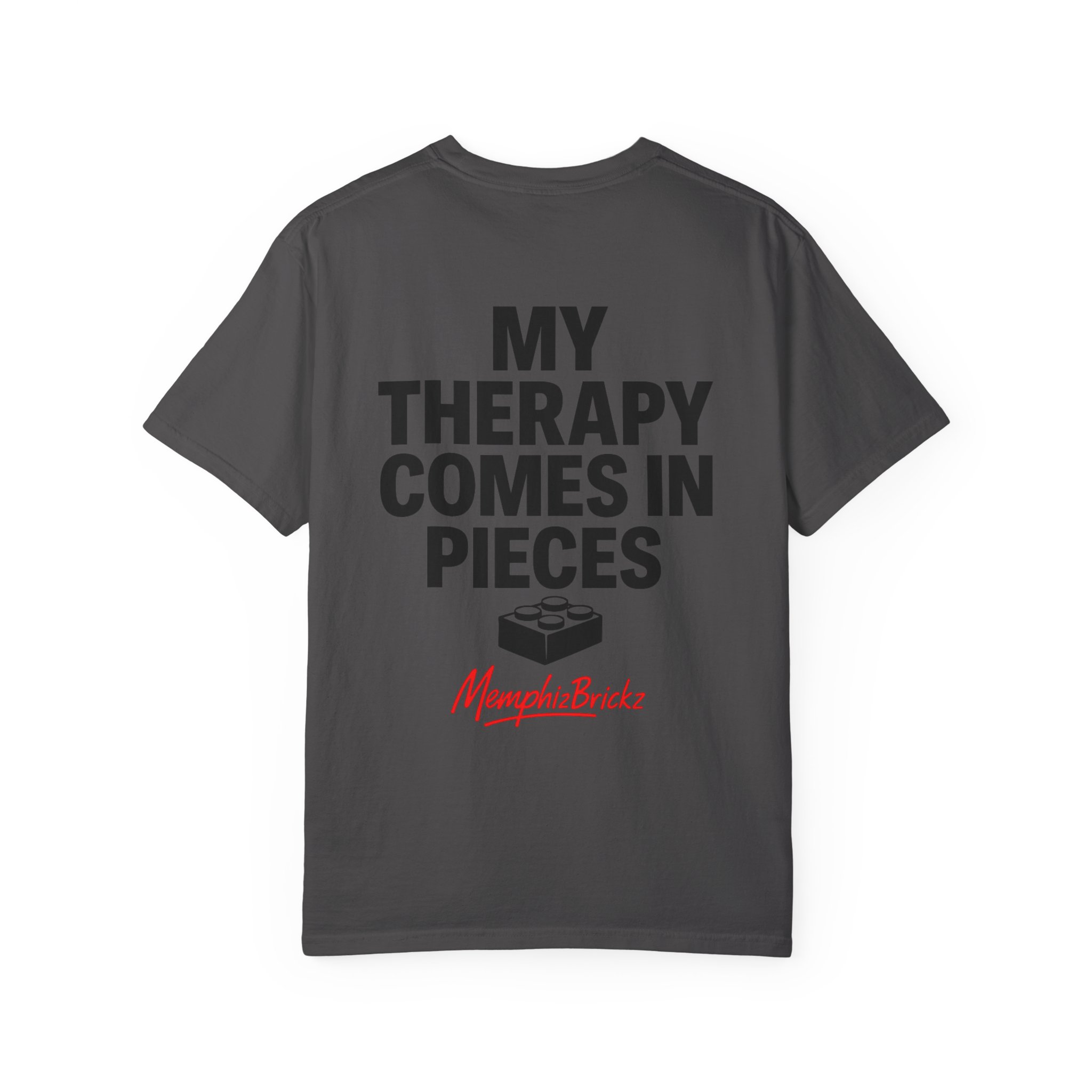 Brick Therapy T-Shirt — “My Therapy Comes in Pieces” Lego Fan Tee - Image 60