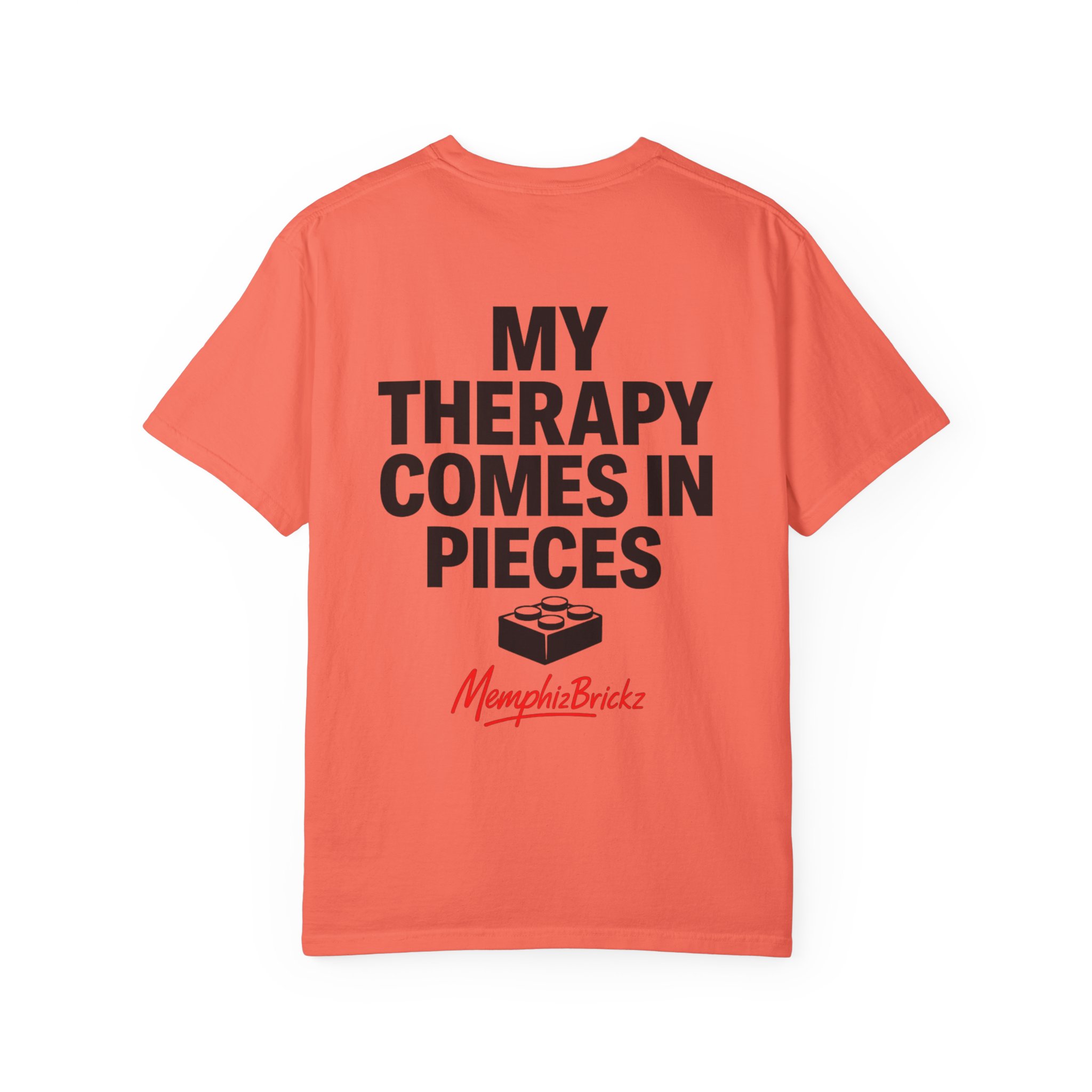 Brick Therapy T-Shirt — “My Therapy Comes in Pieces” Lego Fan Tee - Image 24
