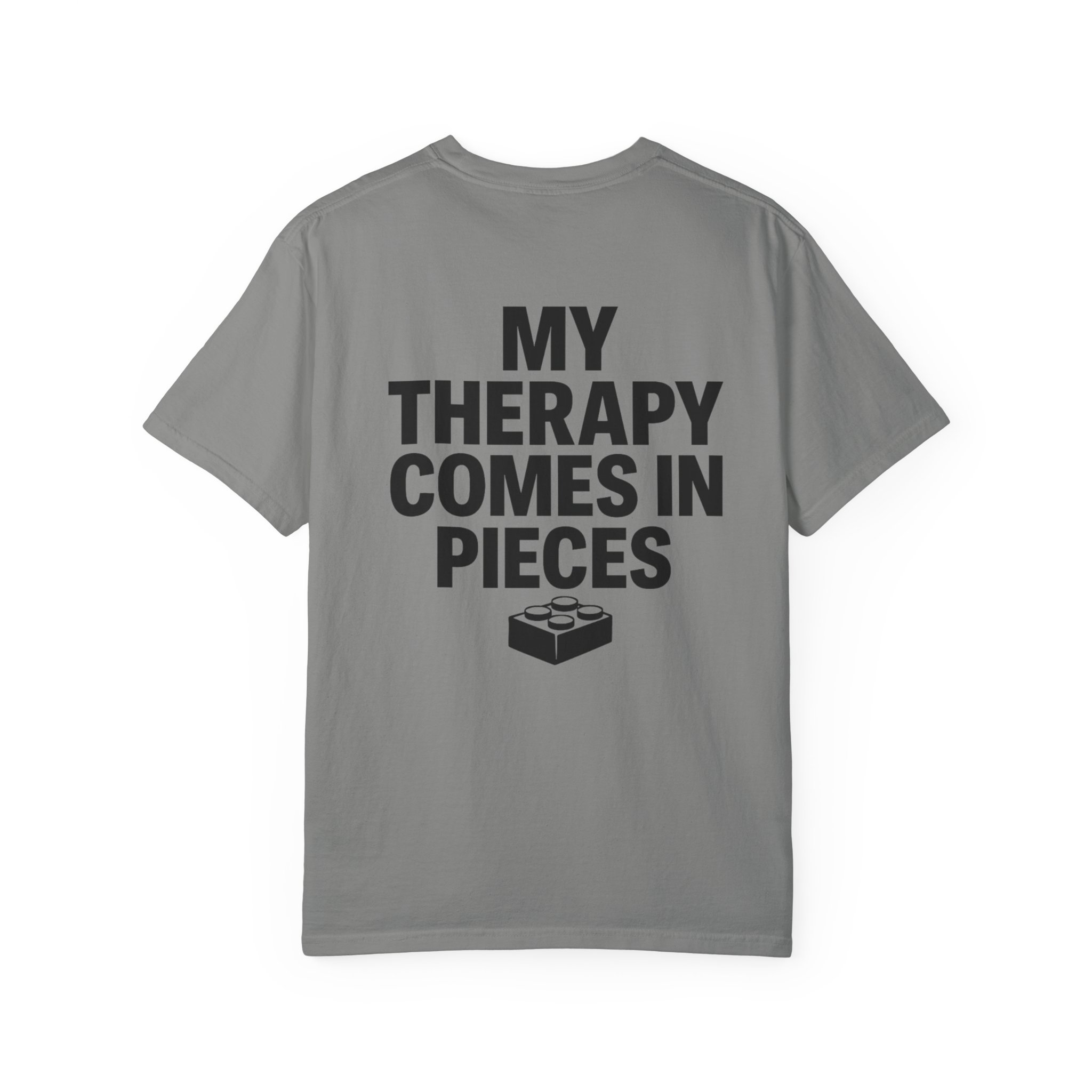 Brick Therapy T-Shirt — “My Therapy Comes in Pieces” - Image 32