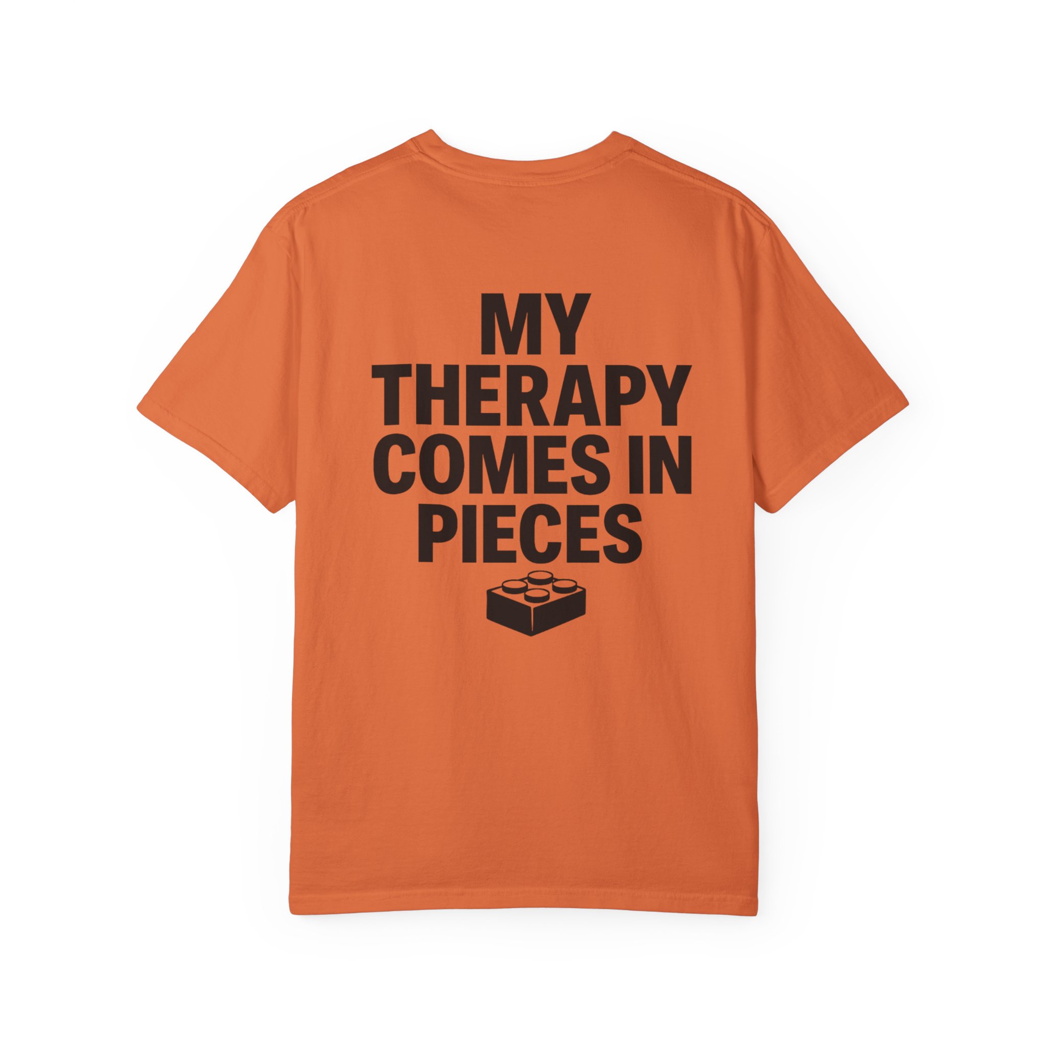 Brick Therapy T-Shirt — “My Therapy Comes in Pieces” - Image 42