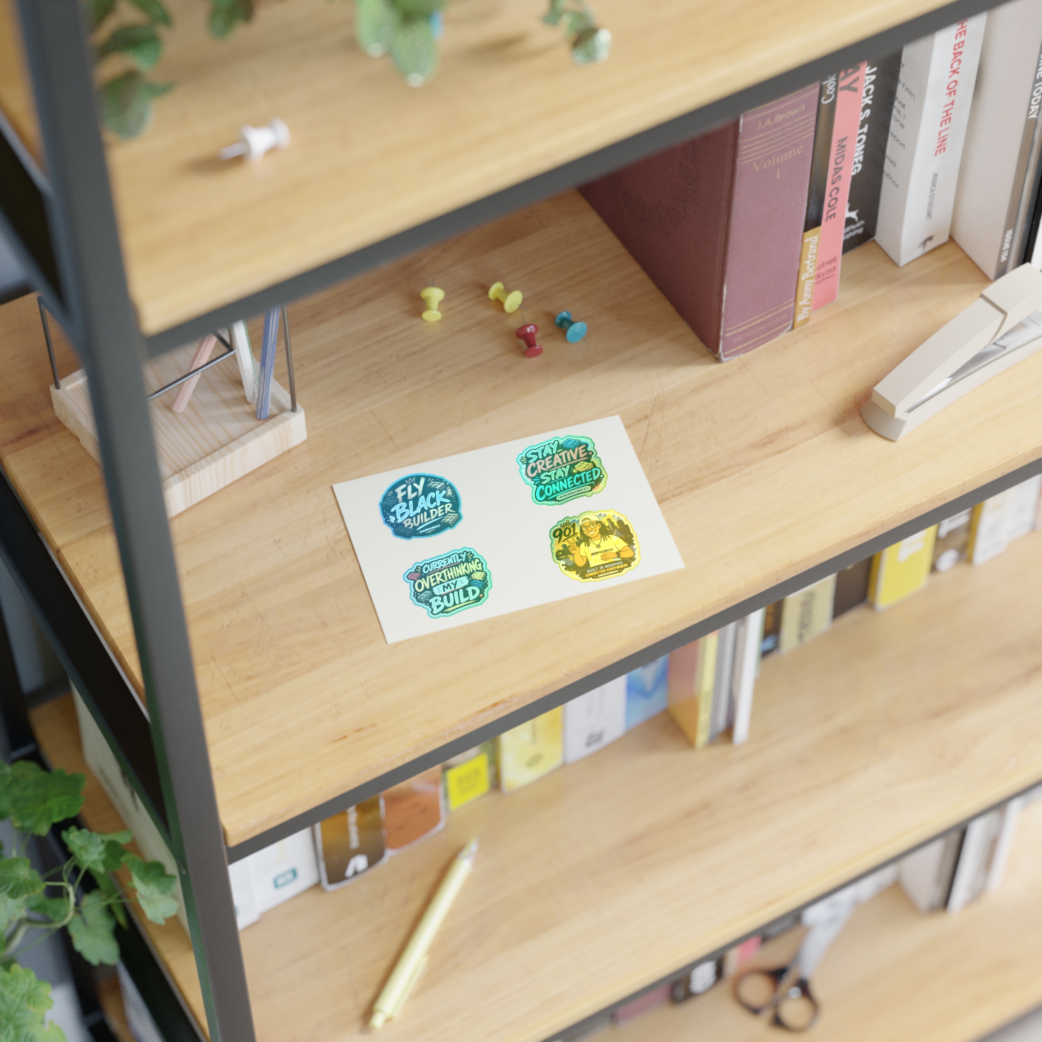 Motivational Builder Sticker Sheet - Image 10