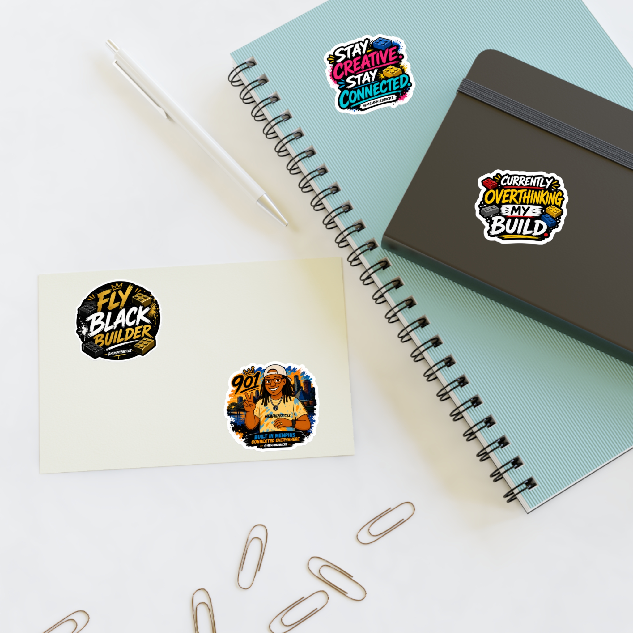 Motivational Builder Sticker Sheet - Image 4