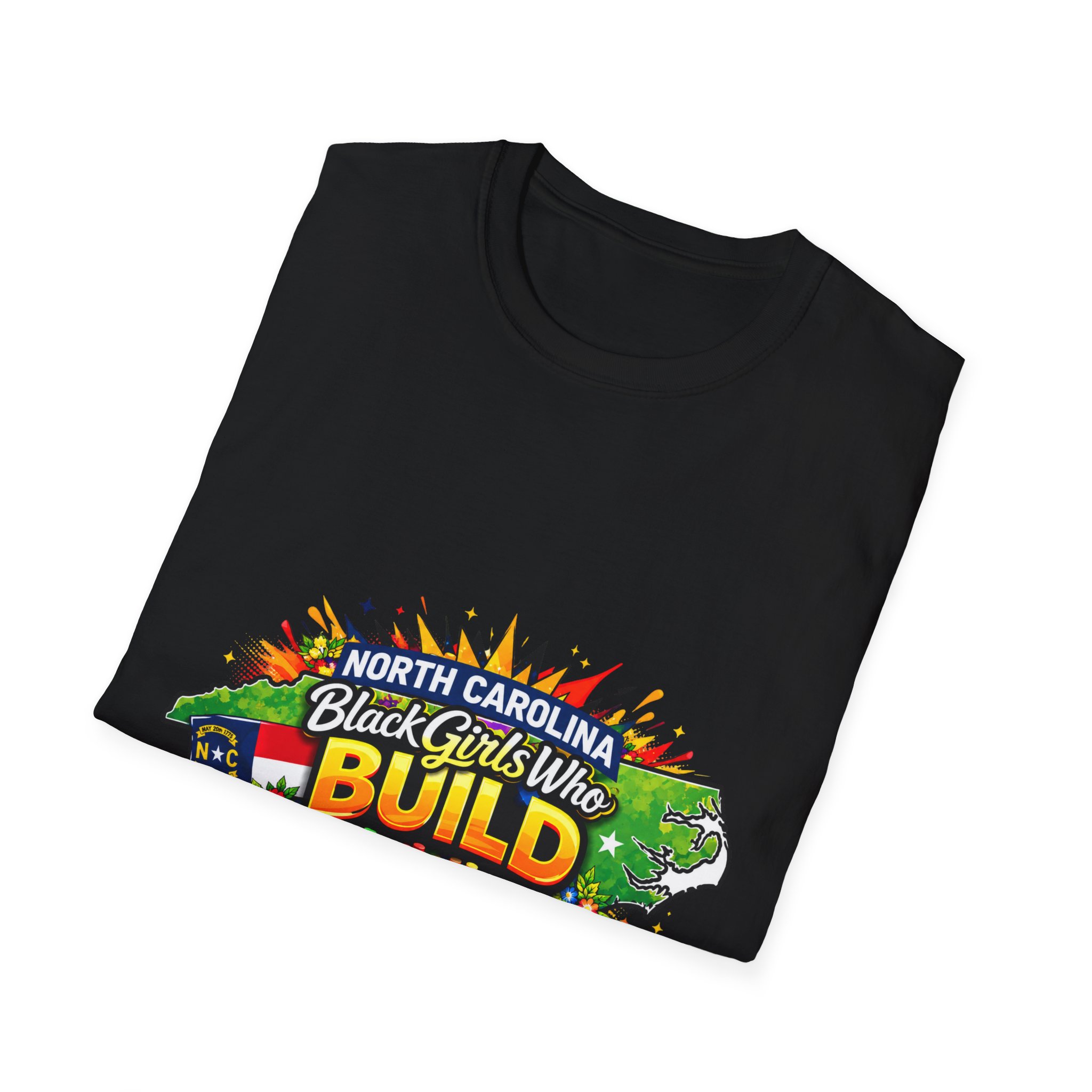 Black Girls Who Build T-Shirt - Exclusive - Image 4