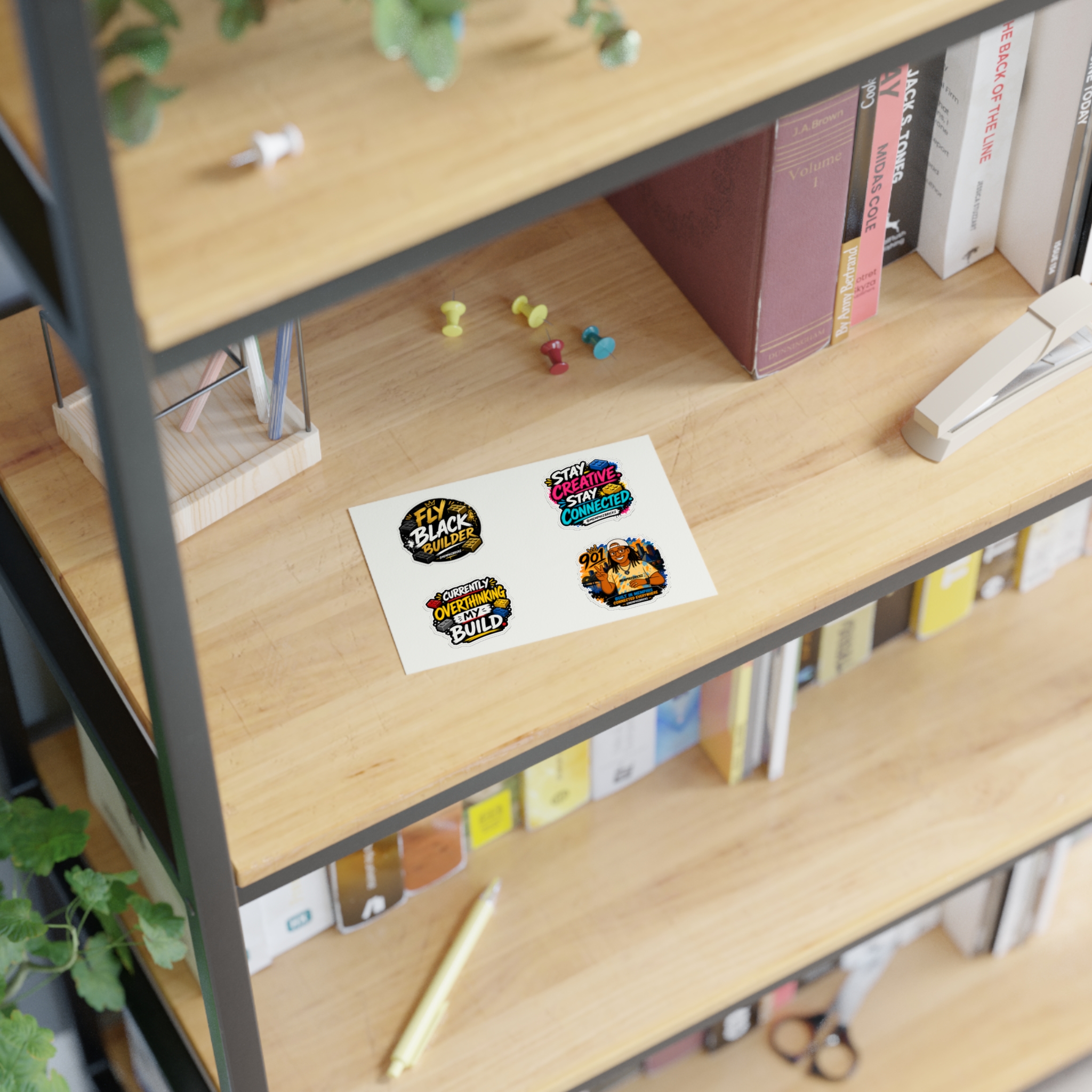 Motivational Builder Sticker Sheet - Image 6