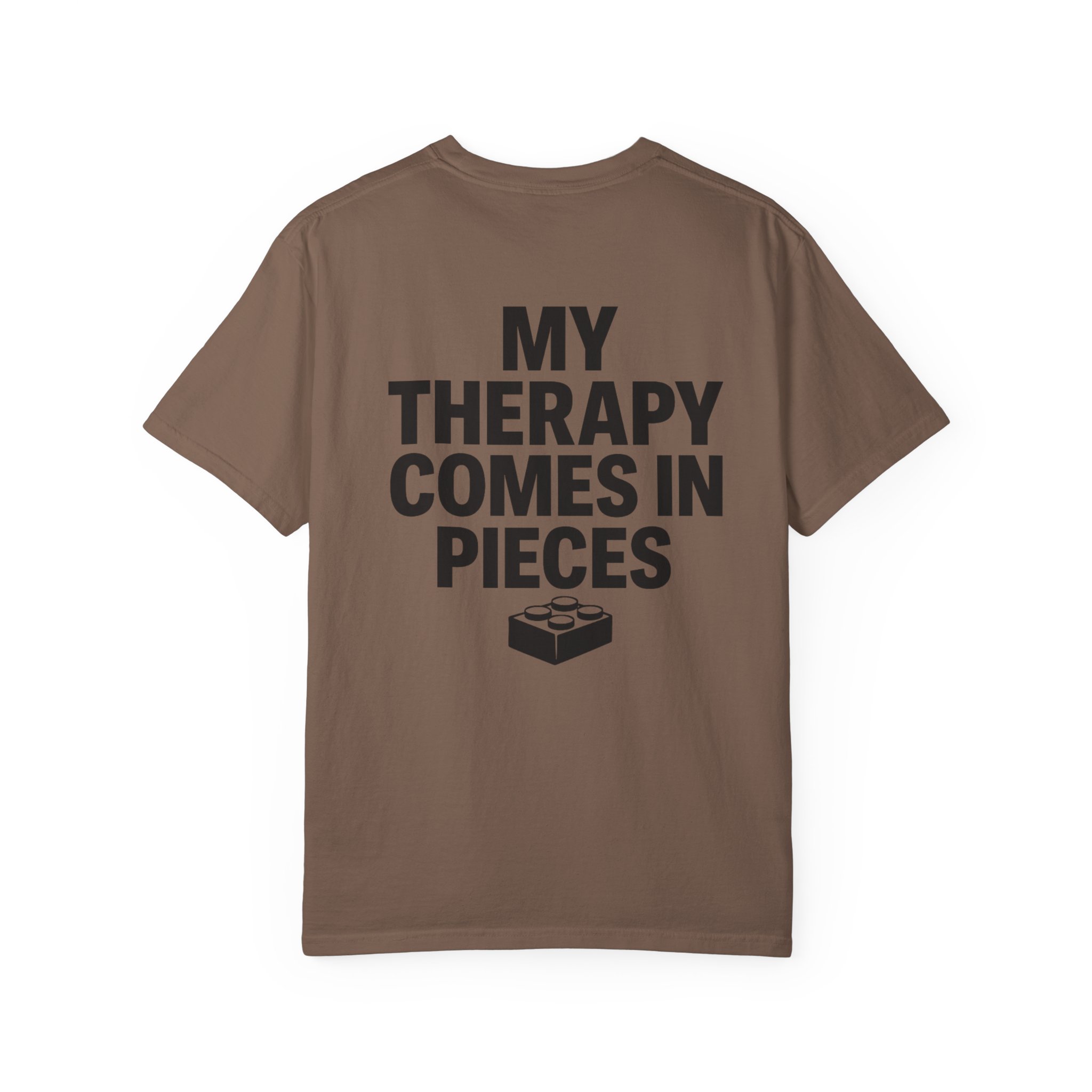 Brick Therapy T-Shirt — “My Therapy Comes in Pieces” - Image 47