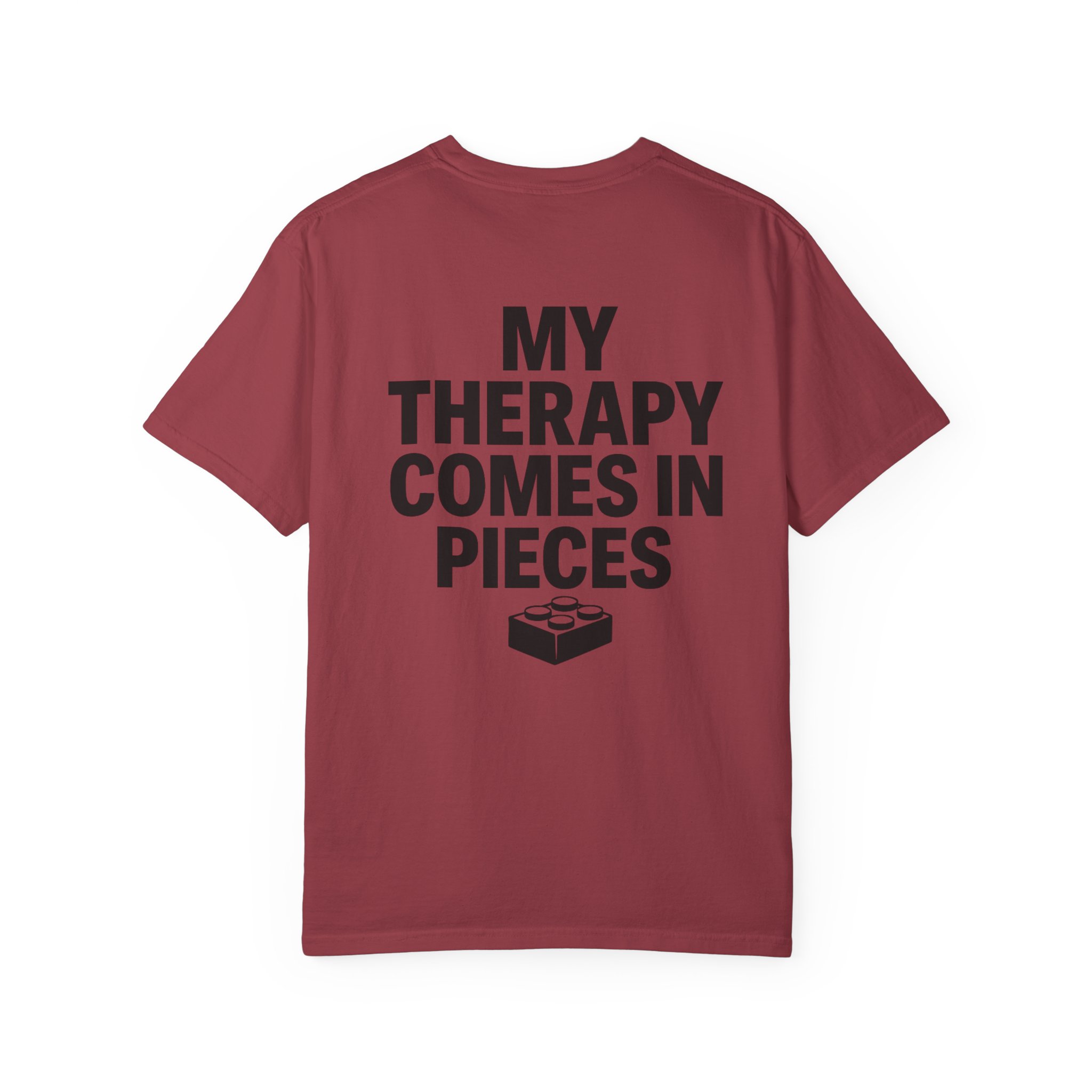 Brick Therapy T-Shirt — “My Therapy Comes in Pieces” - Image 27