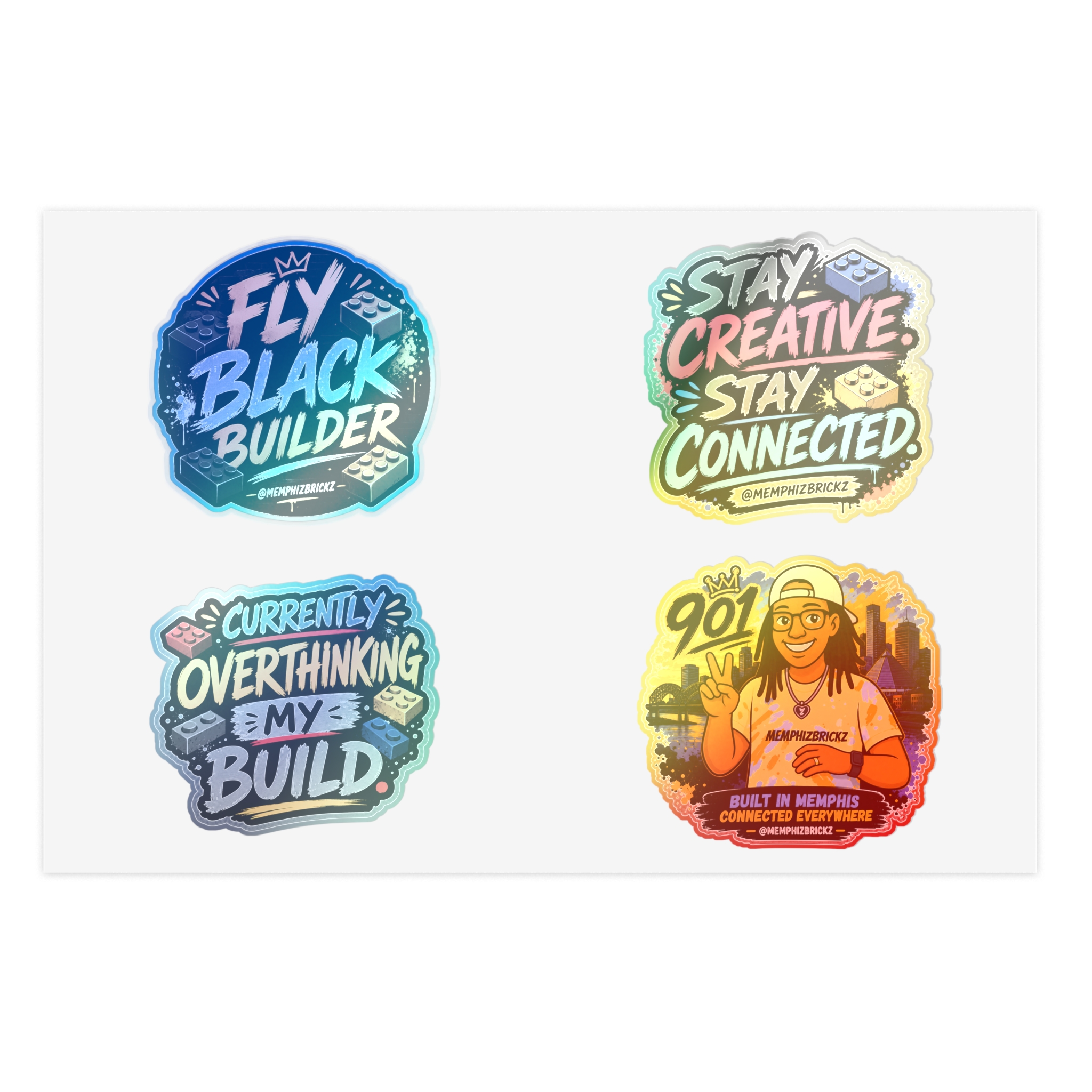 Motivational Builder Sticker Sheet - Image 9