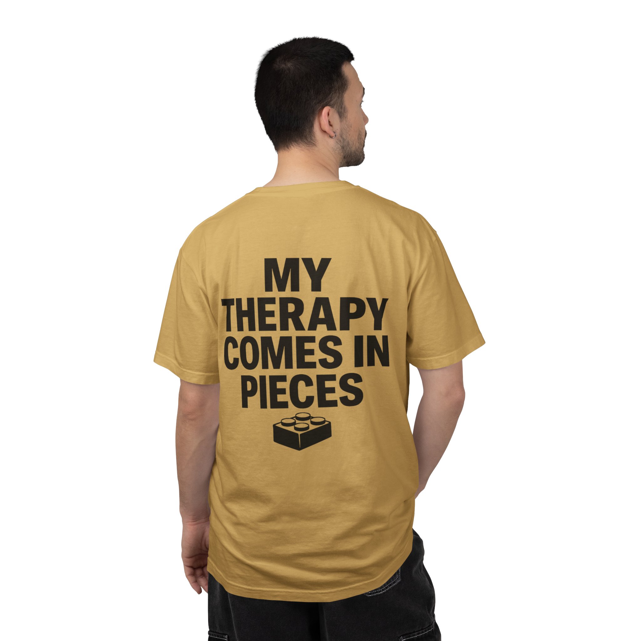 Brick Therapy T-Shirt — “My Therapy Comes in Pieces” - Image 15