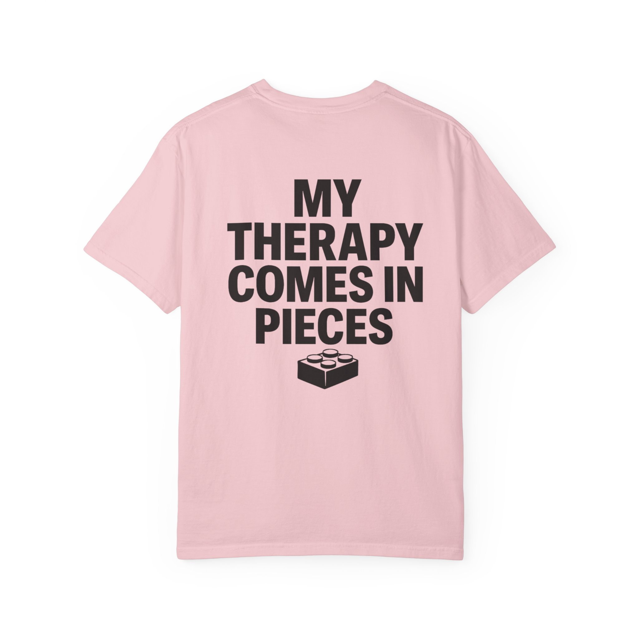 Brick Therapy T-Shirt — “My Therapy Comes in Pieces” - Image 7