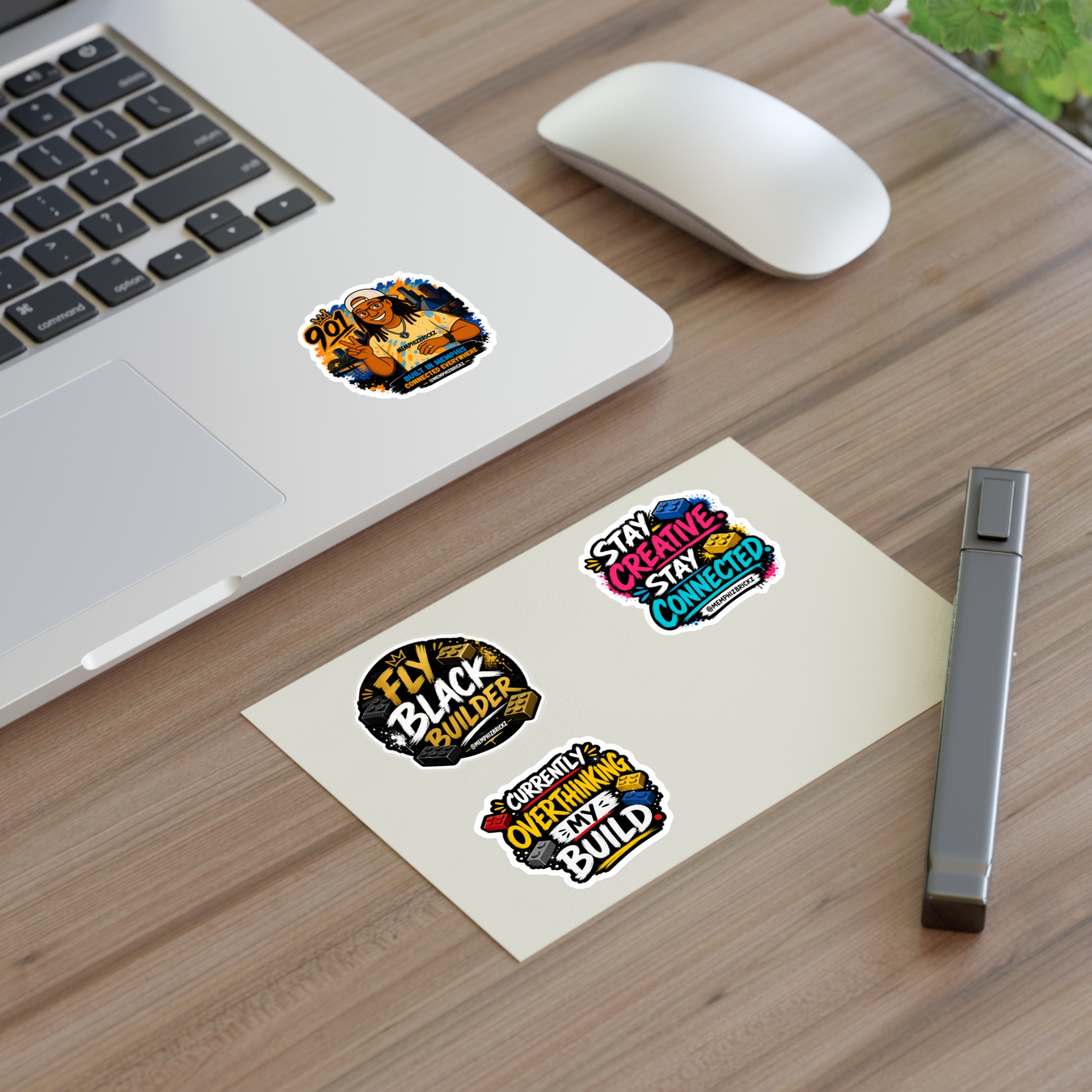 Motivational Builder Sticker Sheet - Image 3