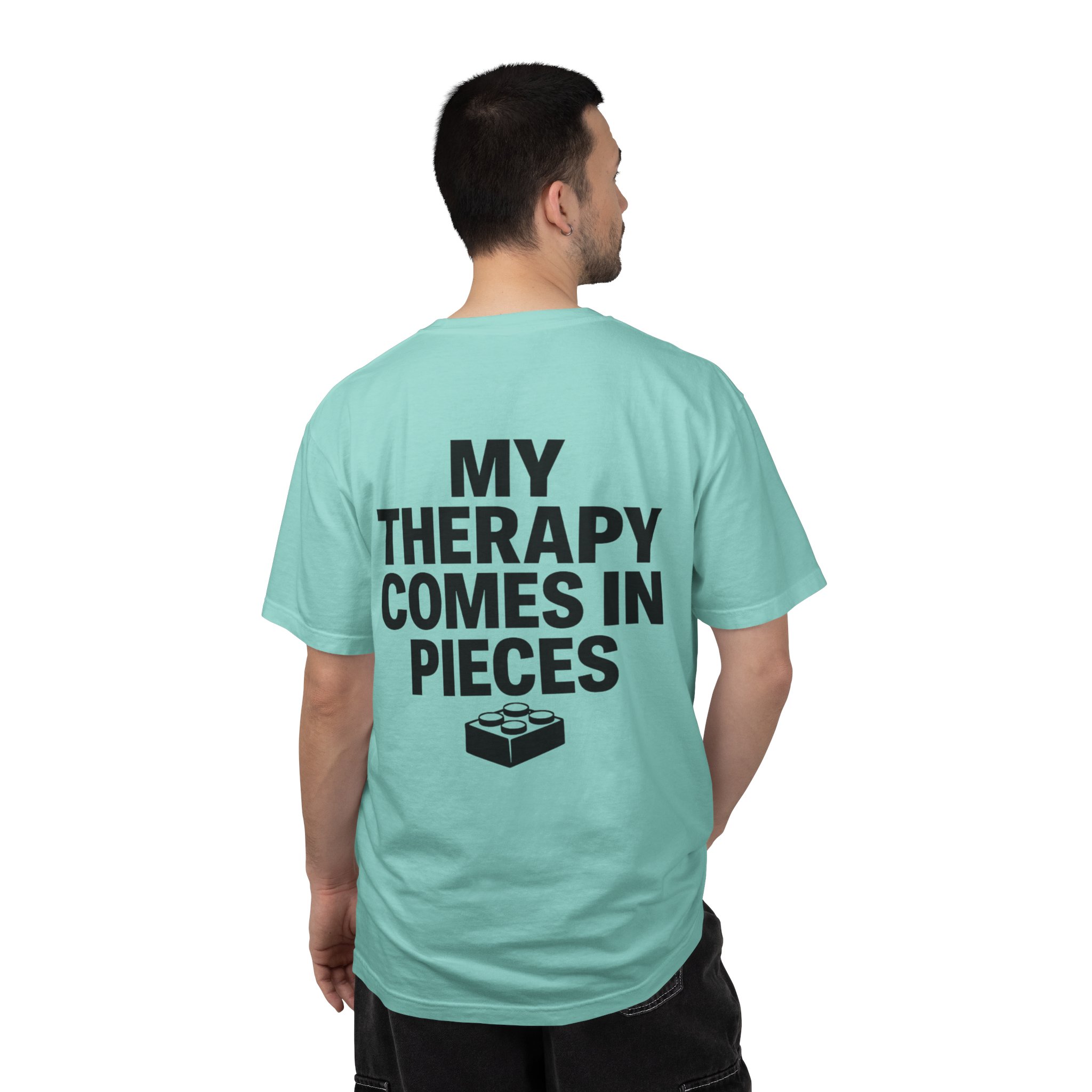 Brick Therapy T-Shirt — “My Therapy Comes in Pieces” - Image 70