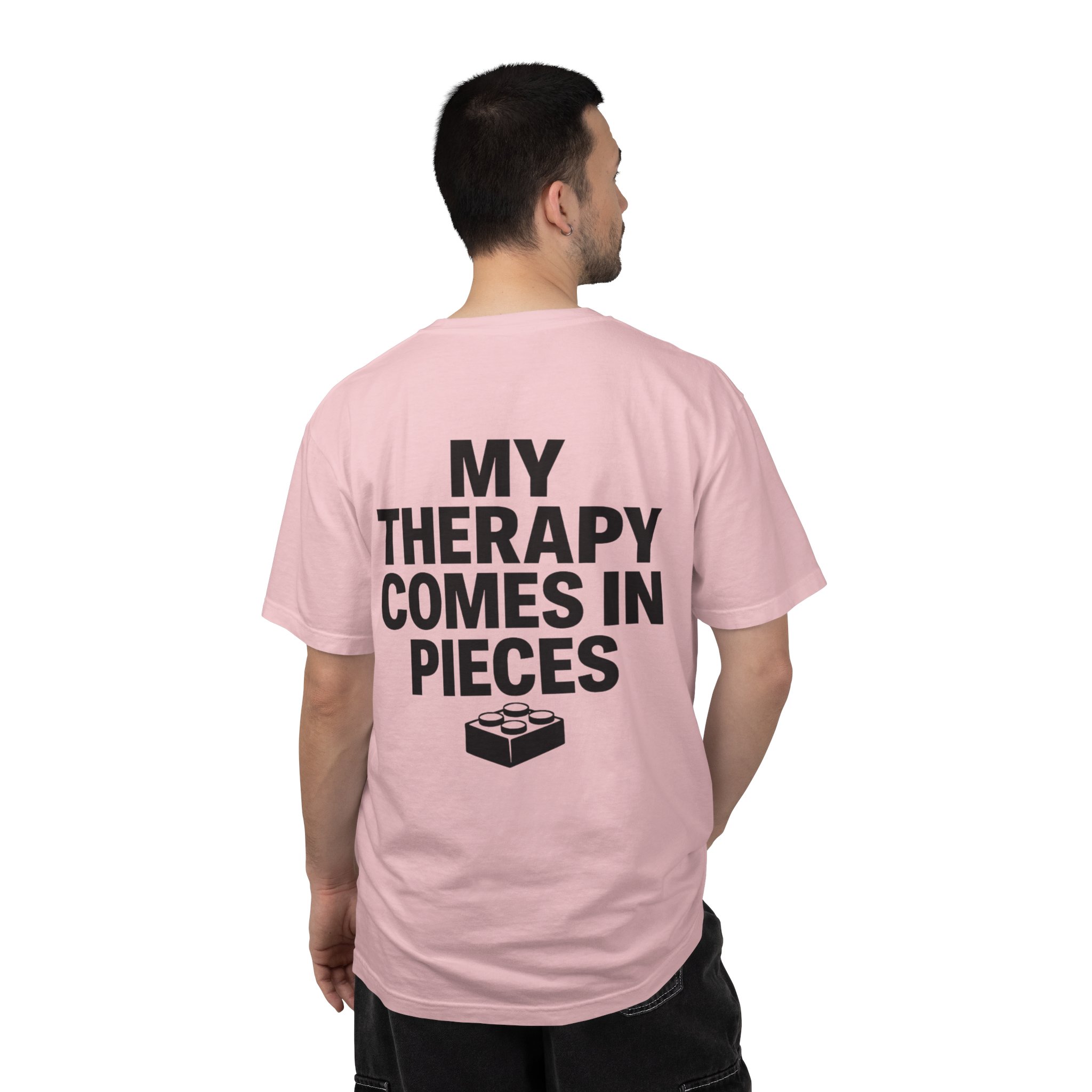 Brick Therapy T-Shirt — “My Therapy Comes in Pieces” - Image 10