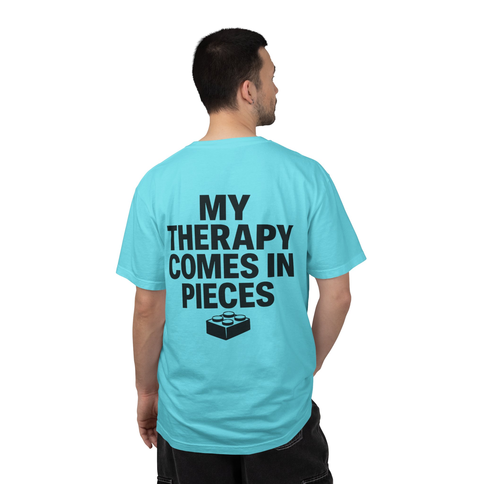 Brick Therapy T-Shirt — “My Therapy Comes in Pieces” - Image 65