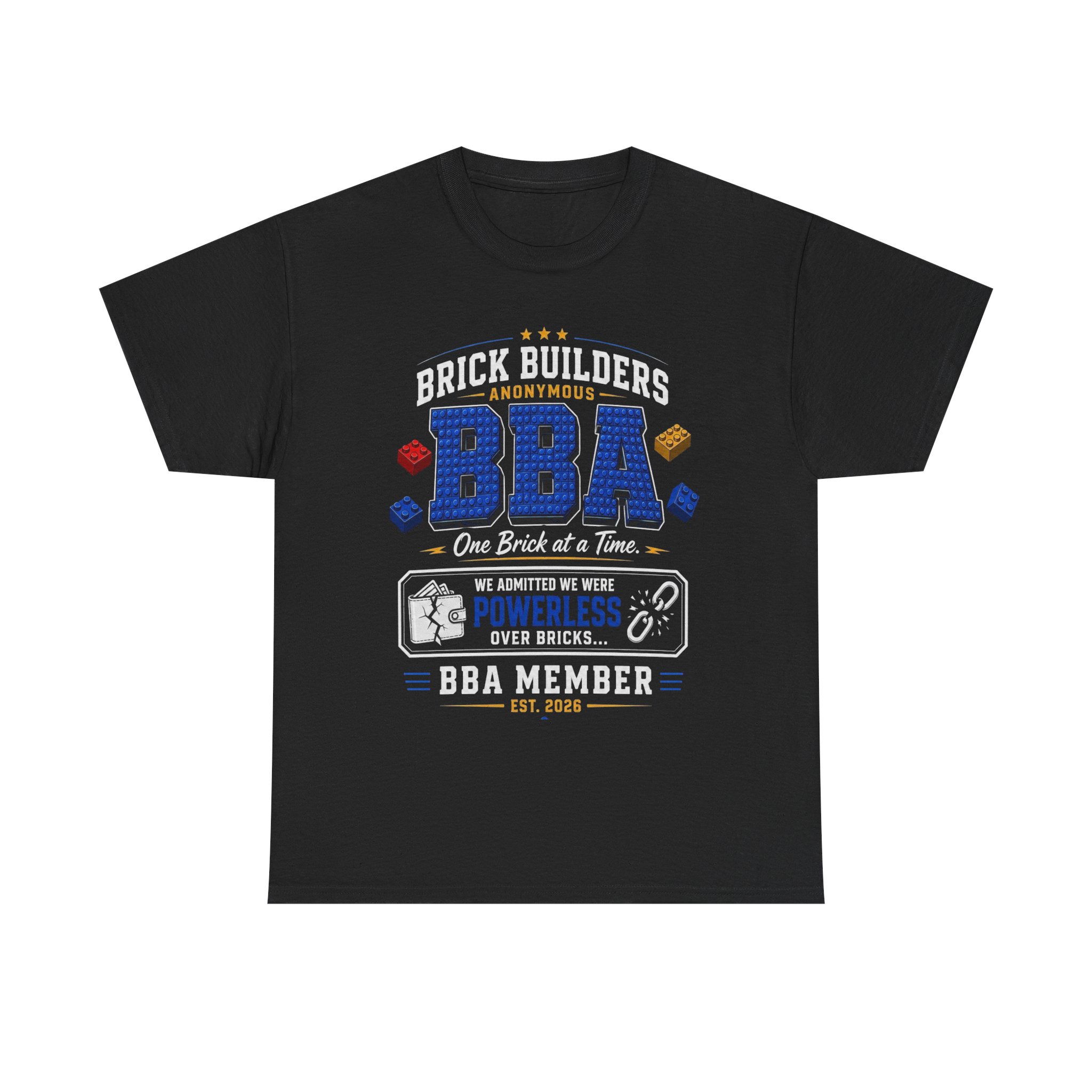 Brick Builders Anonymous (BBA) Tee