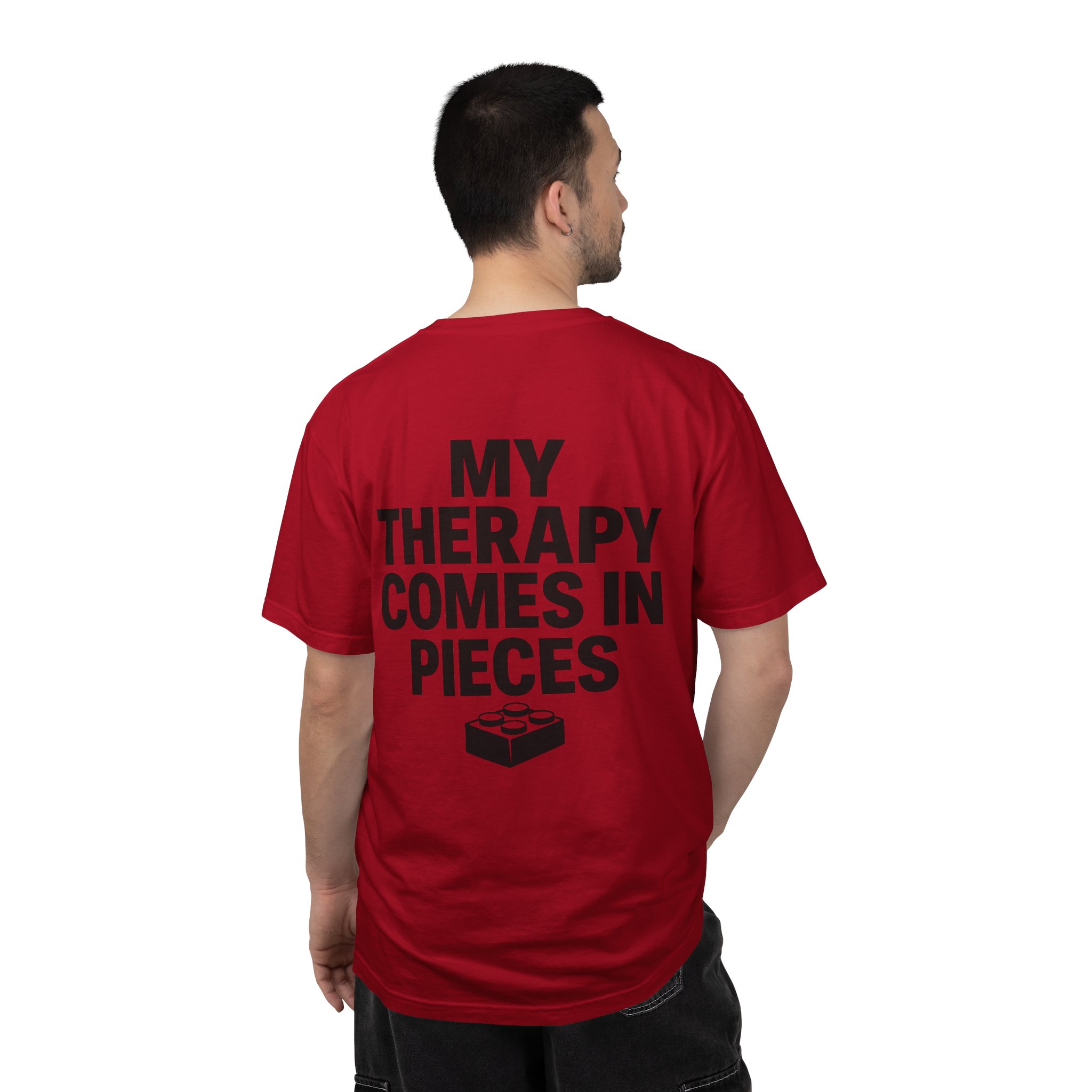 Brick Therapy T-Shirt — “My Therapy Comes in Pieces” - Image 40