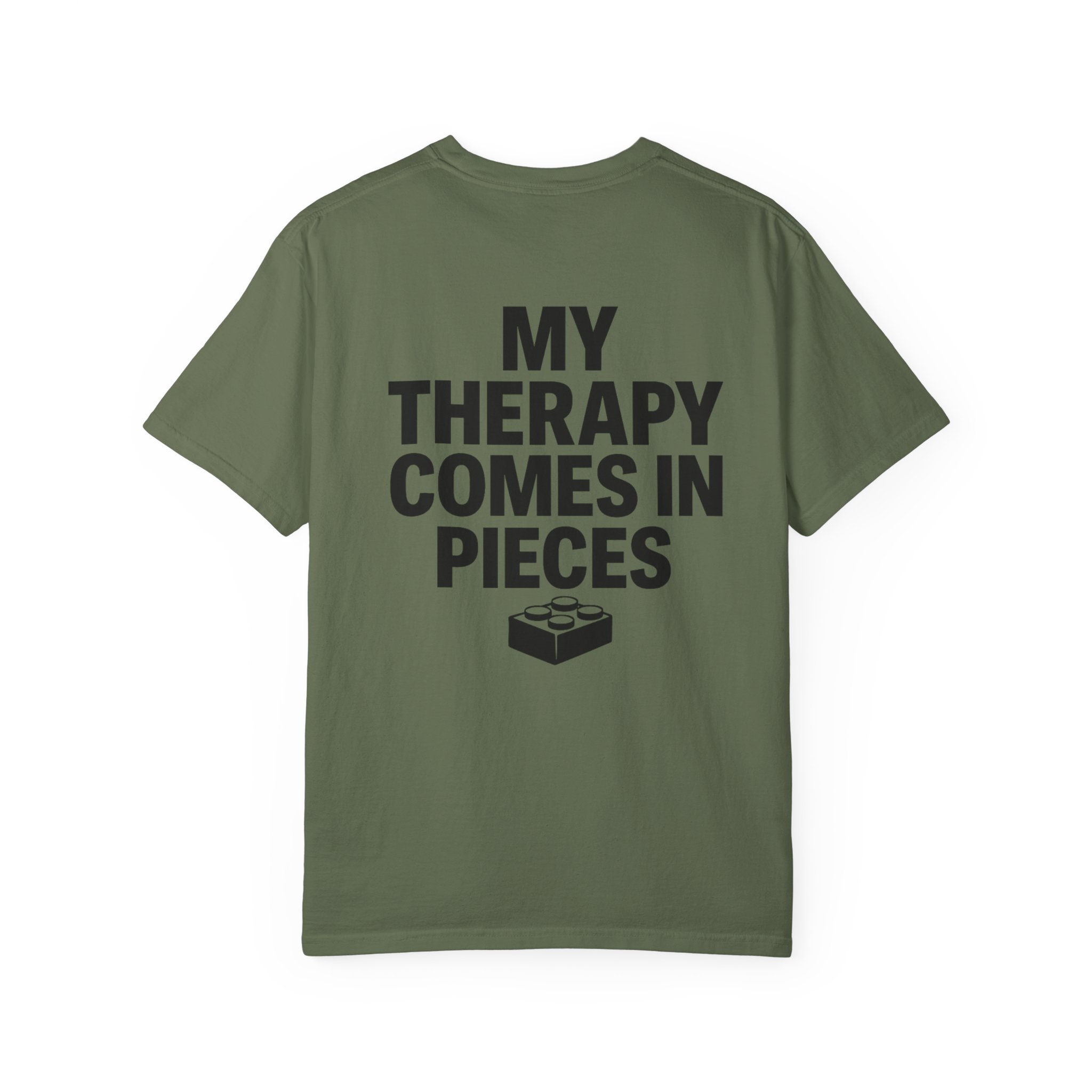 Brick Therapy T-Shirt — “My Therapy Comes in Pieces” - Image 22
