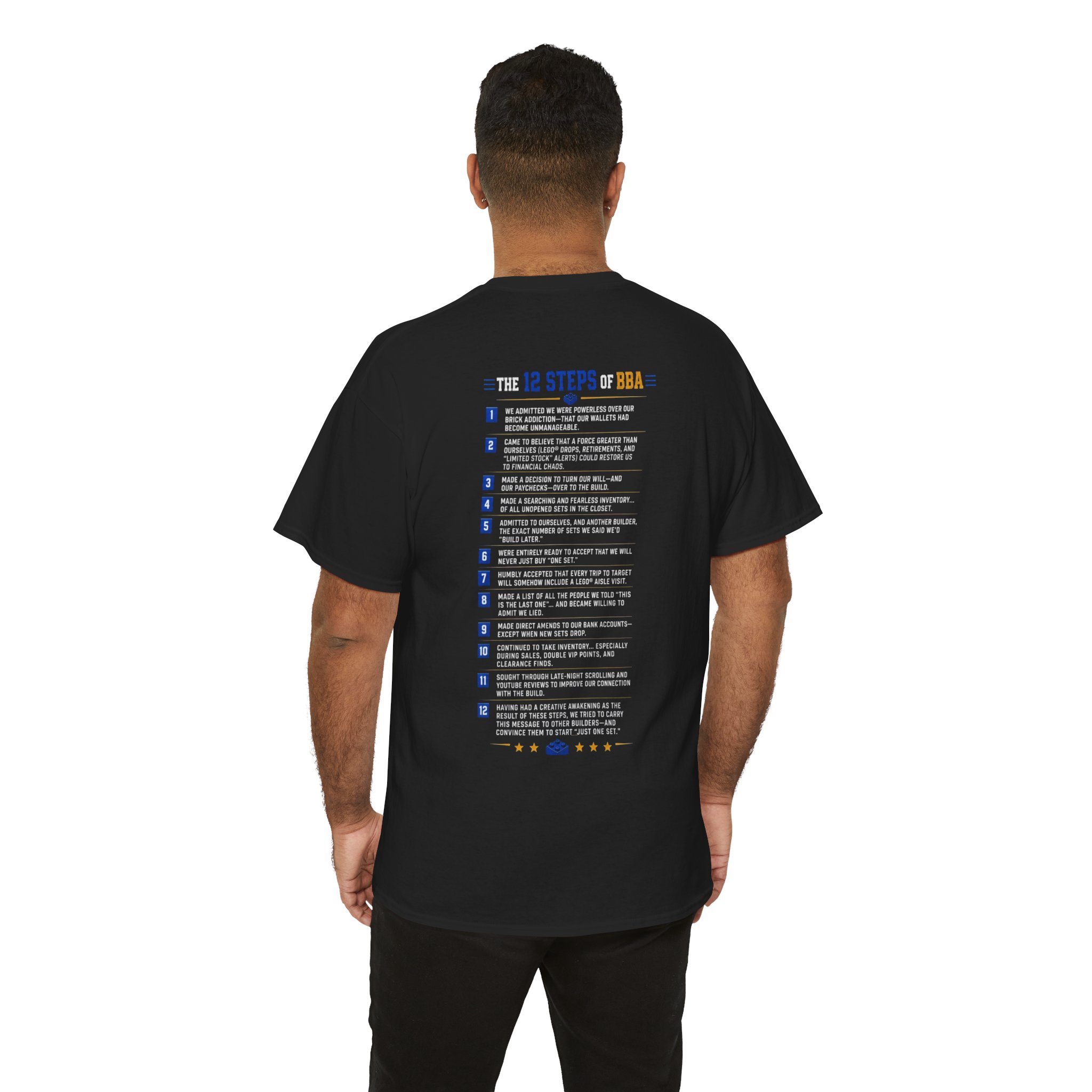 Brick Builders Anonymous (BBA) Tee - Image 5