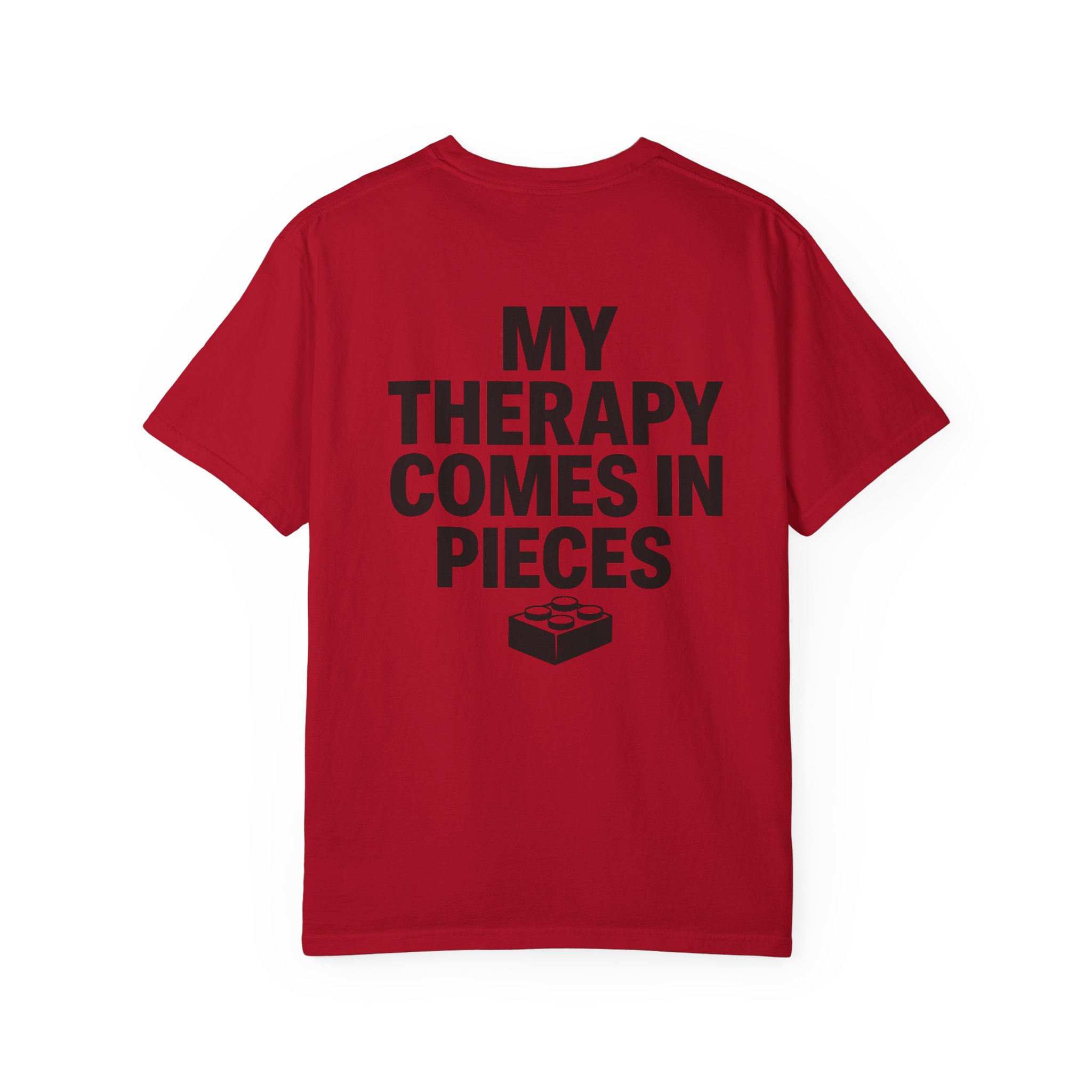 Brick Therapy T-Shirt — “My Therapy Comes in Pieces” - Image 37