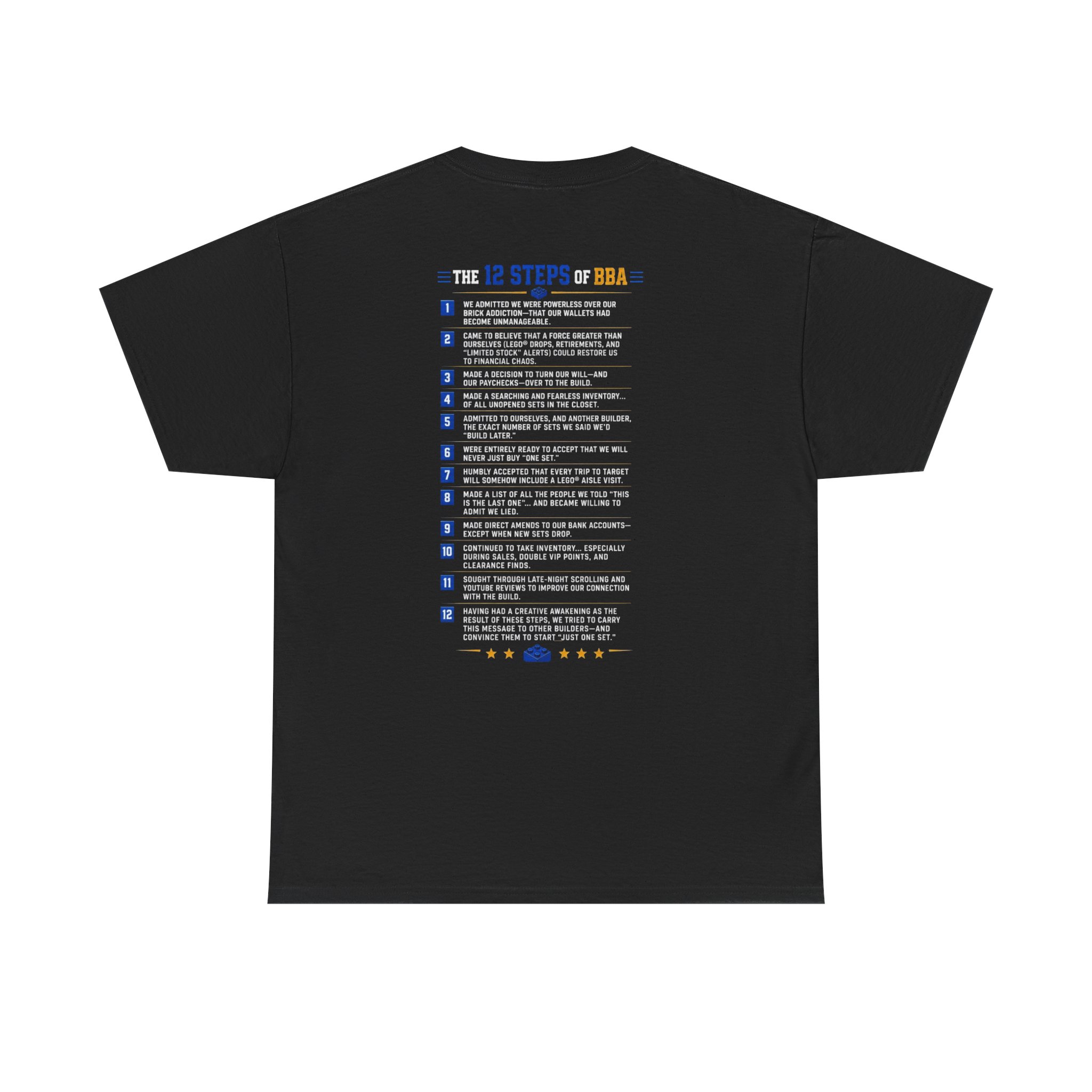 Brick Builders Anonymous (BBA) Tee - Image 2