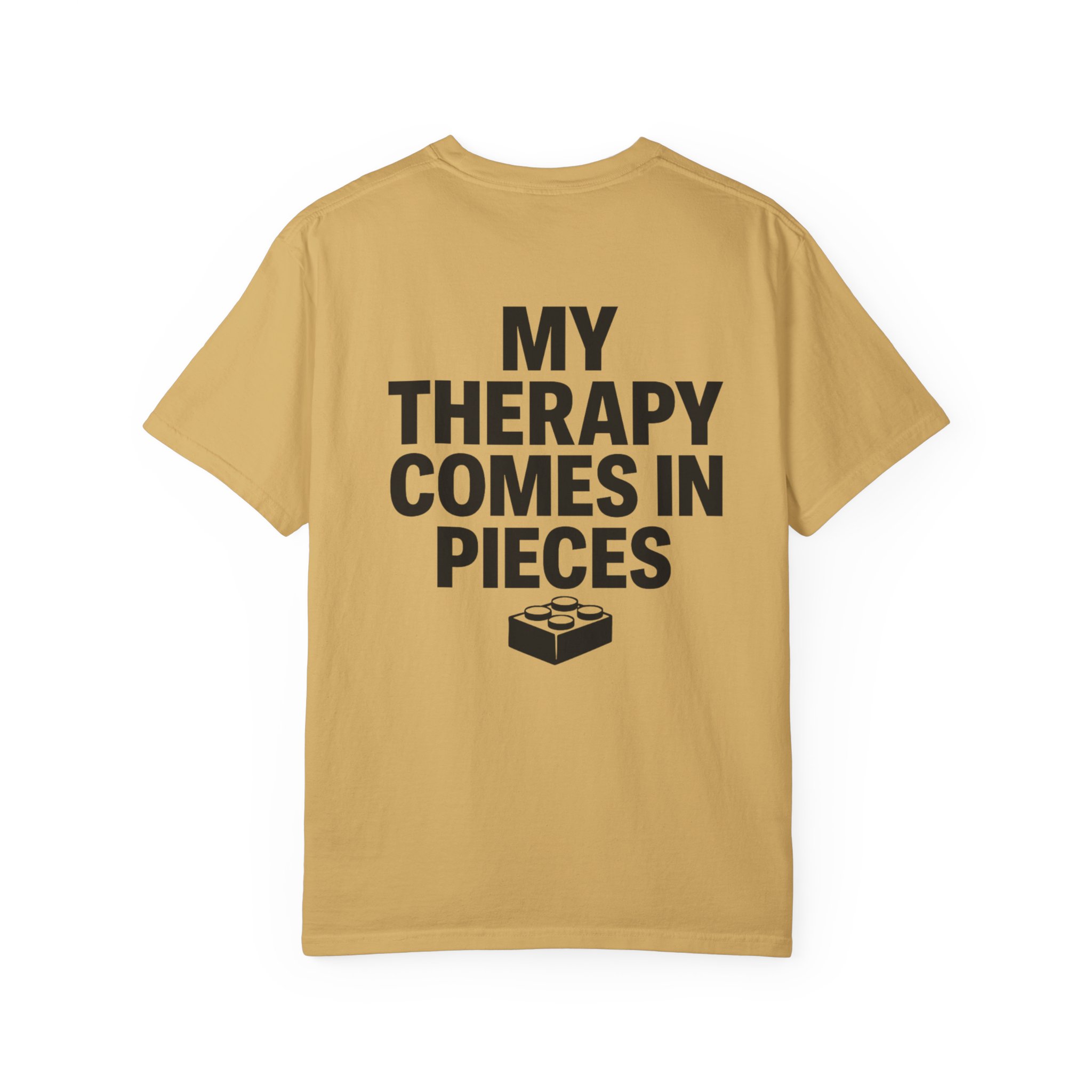 Brick Therapy T-Shirt — “My Therapy Comes in Pieces” - Image 12