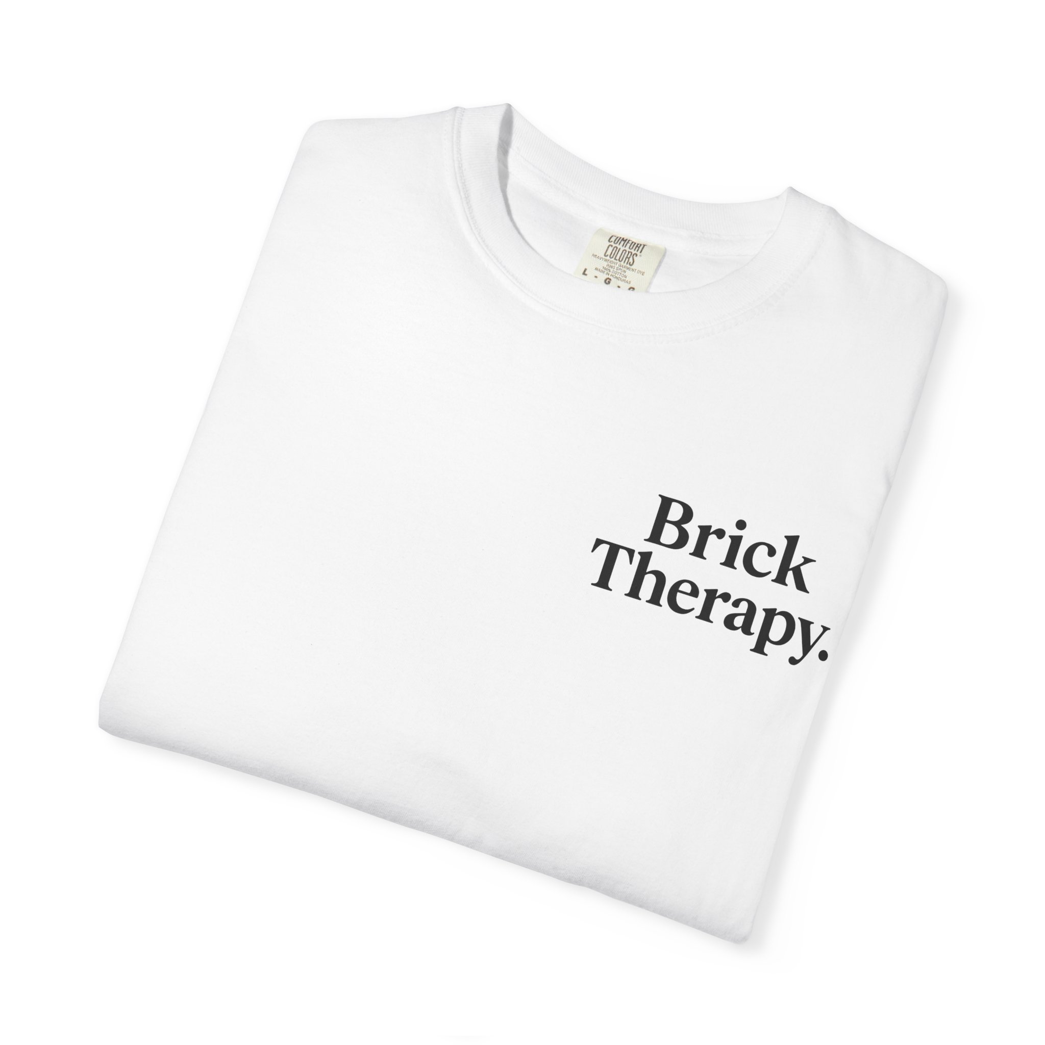 Brick Therapy T-Shirt — “My Therapy Comes in Pieces” - Image 3