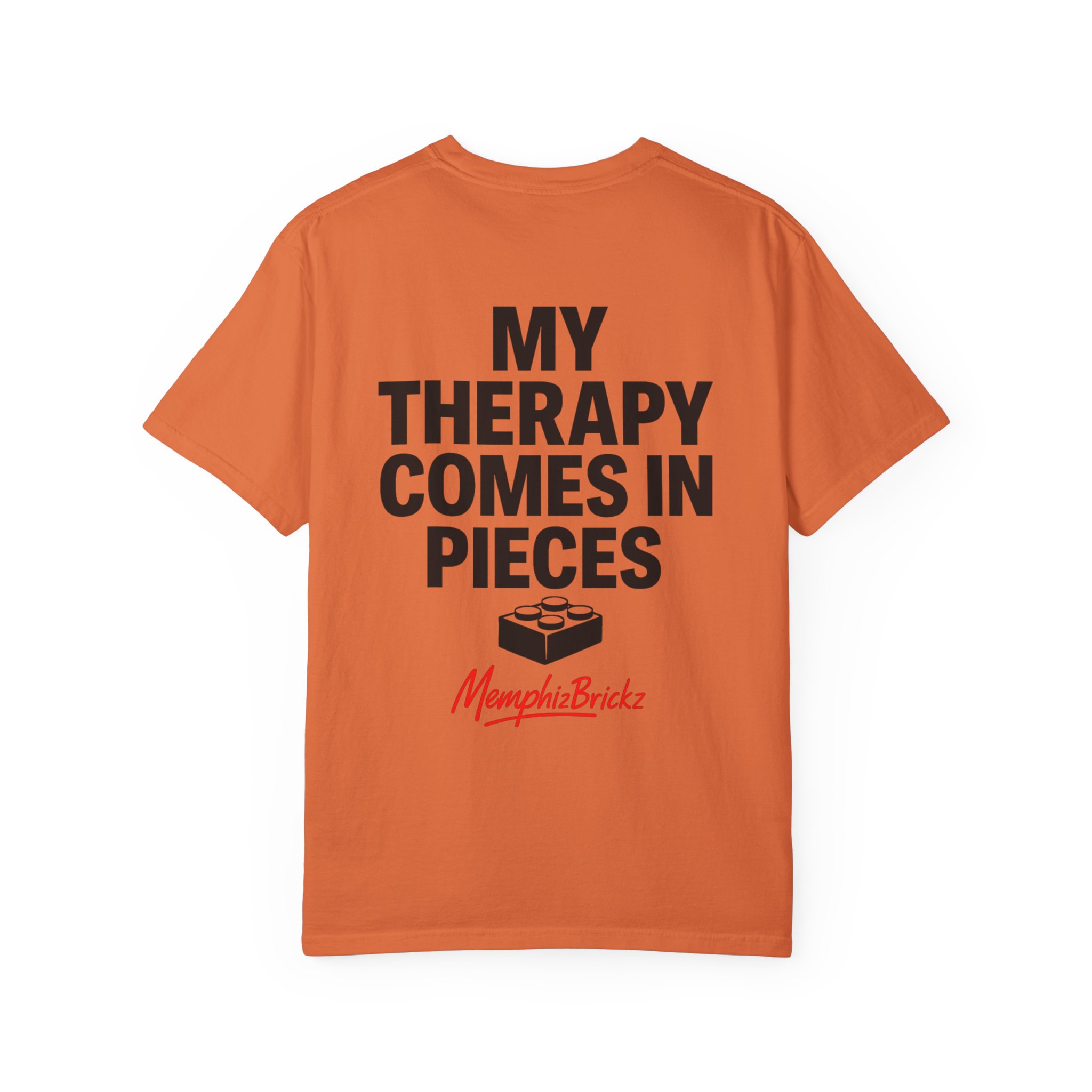 Brick Therapy T-Shirt — “My Therapy Comes in Pieces” - Image 42