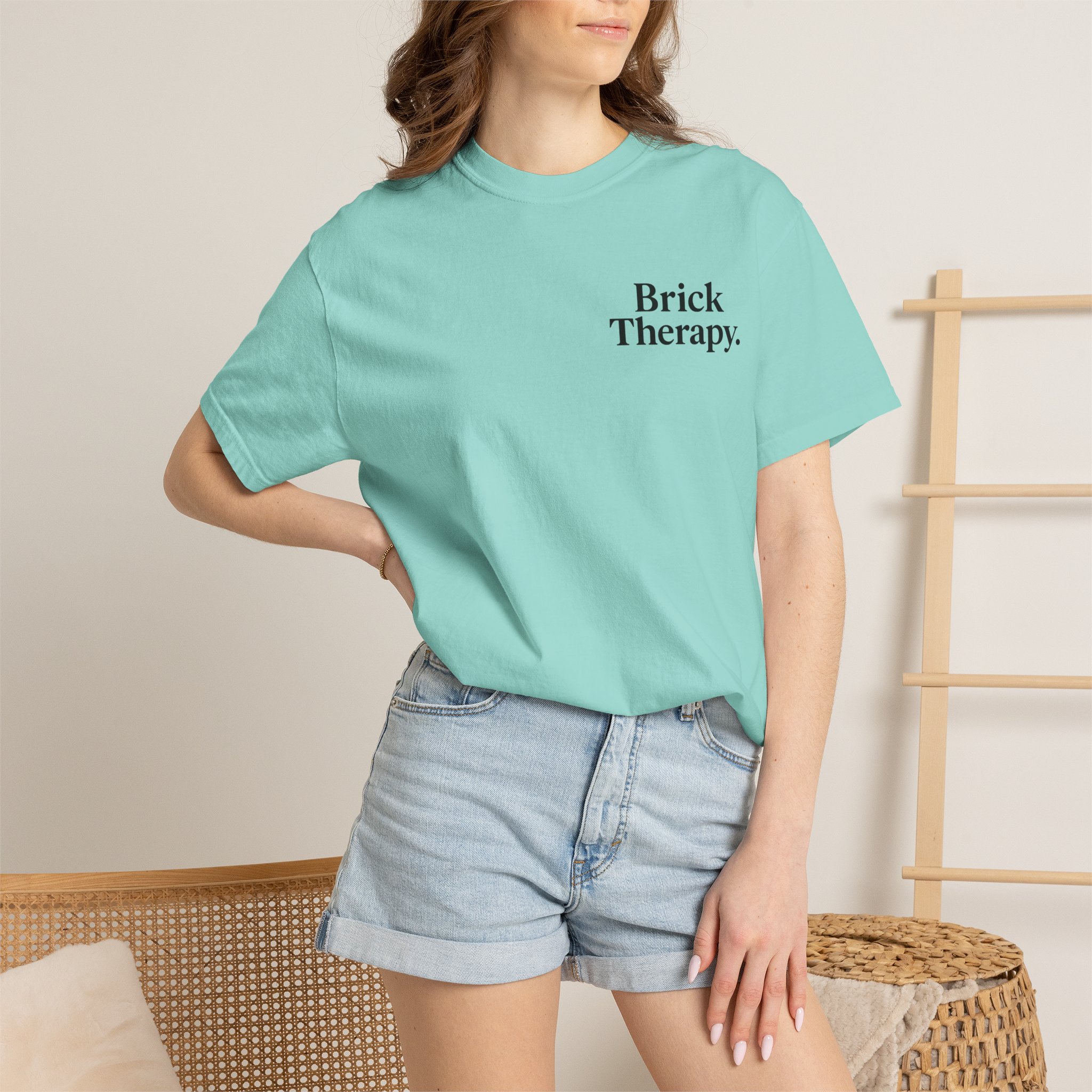 Brick Therapy T-Shirt — “My Therapy Comes in Pieces” - Image 69