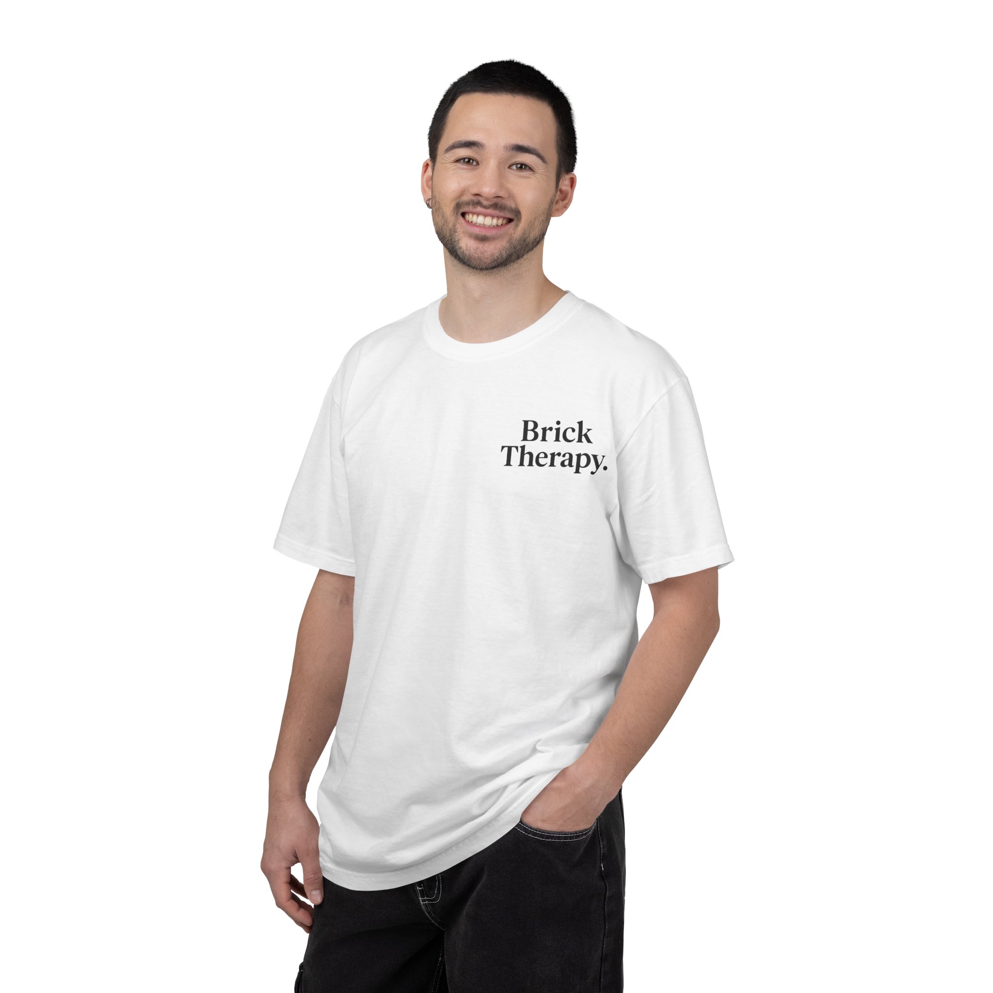 Brick Therapy T-Shirt — “My Therapy Comes in Pieces” - Image 4