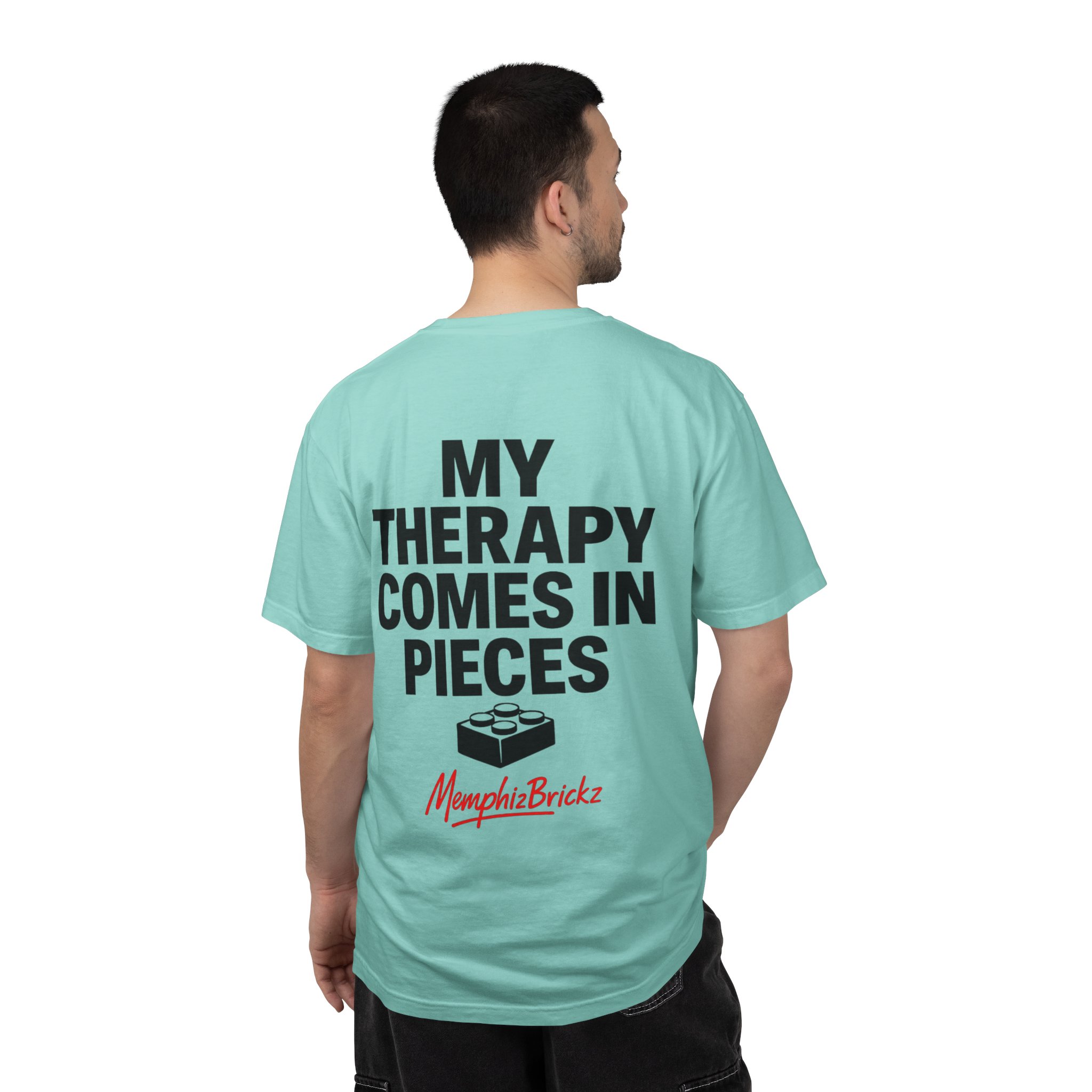 Brick Therapy T-Shirt — “My Therapy Comes in Pieces” - Image 70