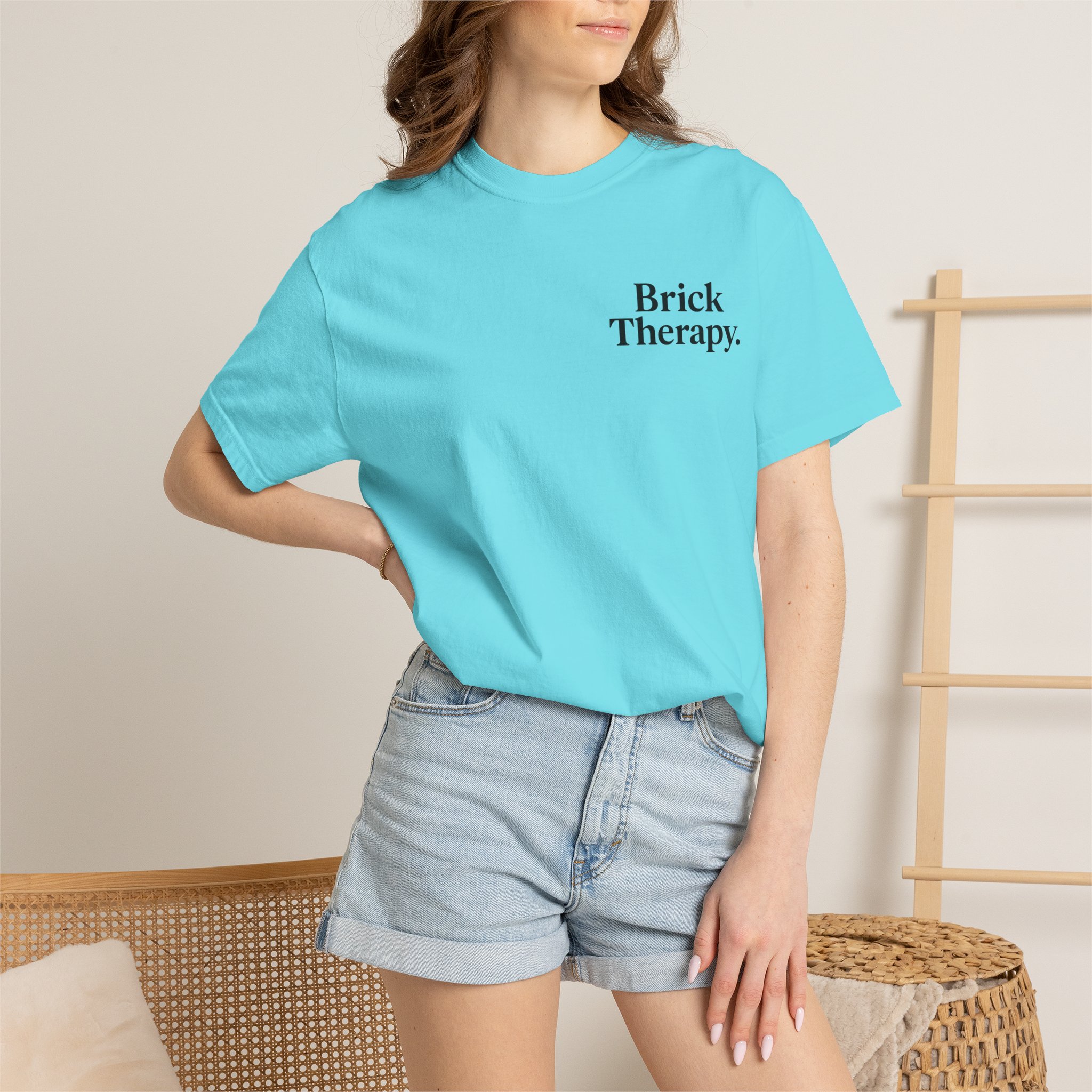 Brick Therapy T-Shirt — “My Therapy Comes in Pieces” - Image 64