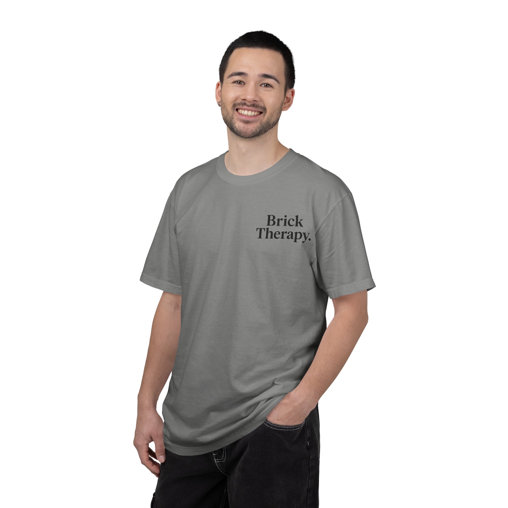 Brick Therapy T-Shirt — “My Therapy Comes in Pieces” - Image 34