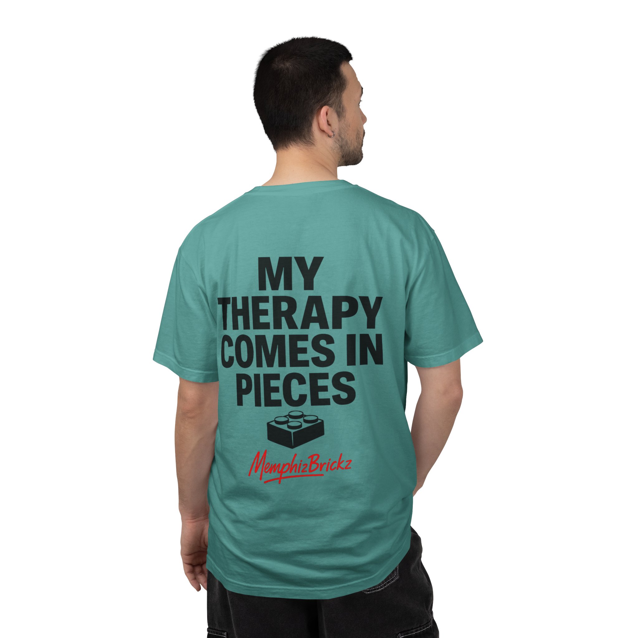 Brick Therapy T-Shirt — “My Therapy Comes in Pieces” - Image 60